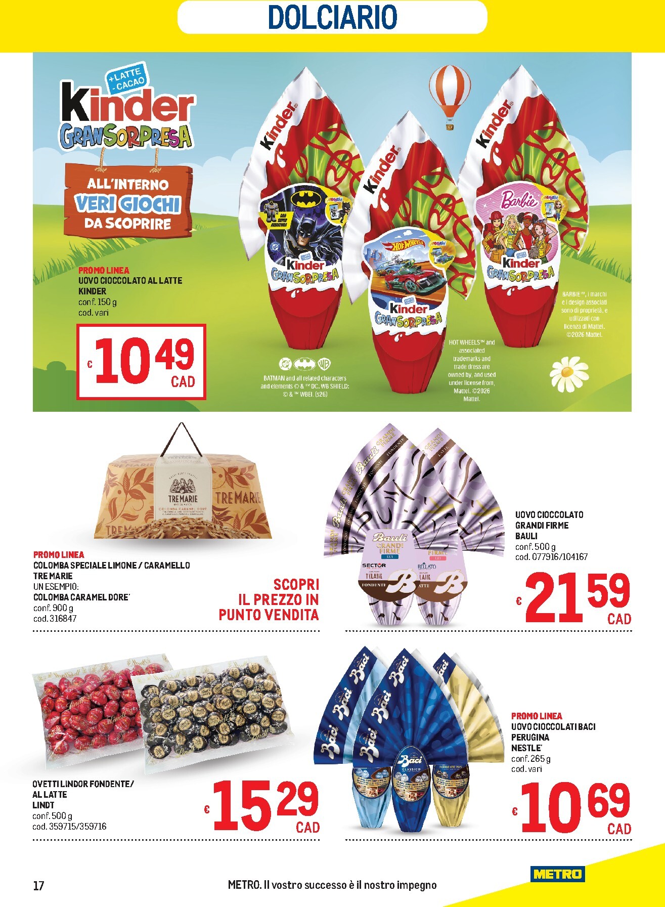metro - Volantino Metro valido dal 19/03/2026 al 01/04/2026 - page: 17
