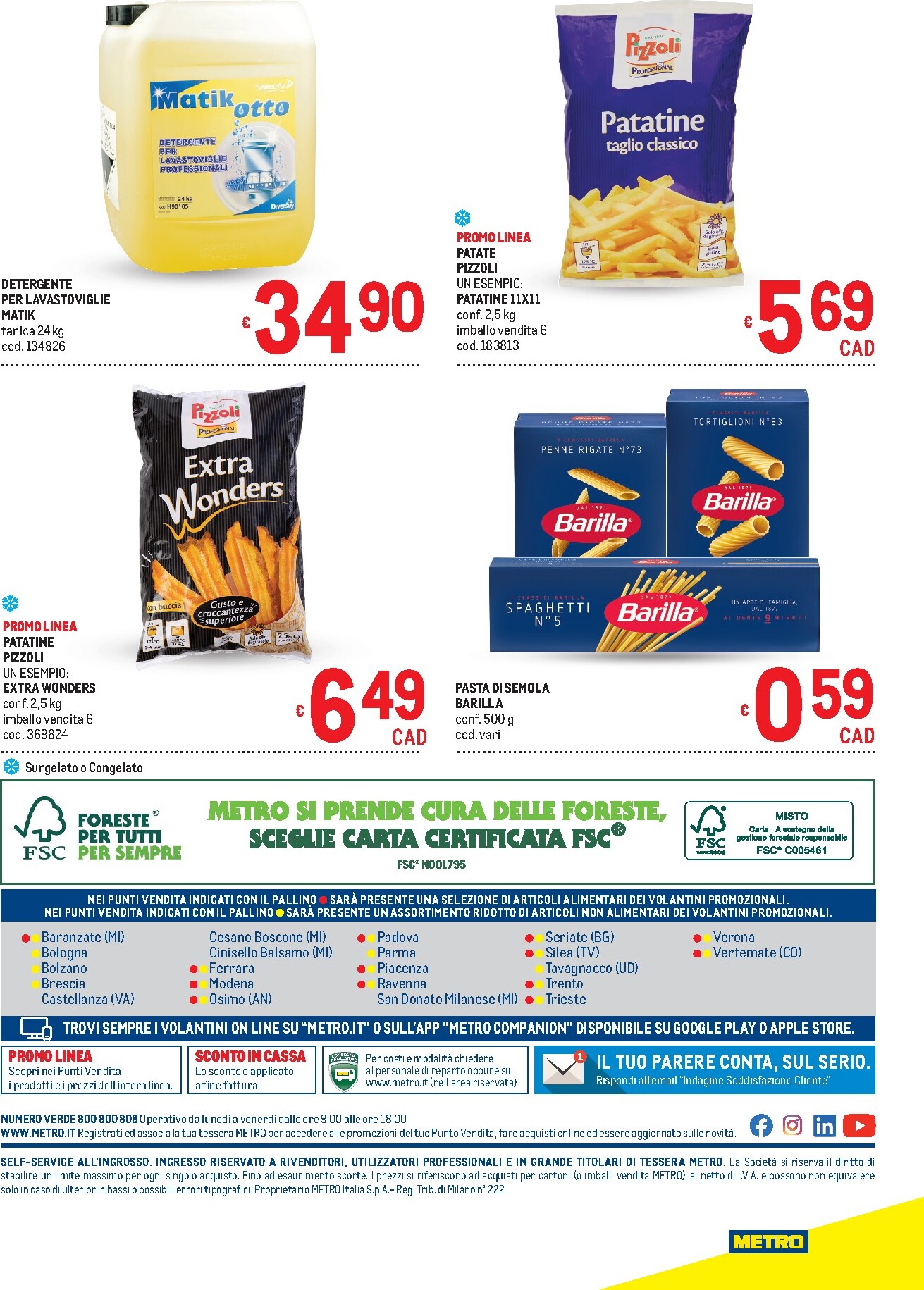 metro - Volantino Metro valido dal 19/03/2026 al 01/04/2026 - page: 50