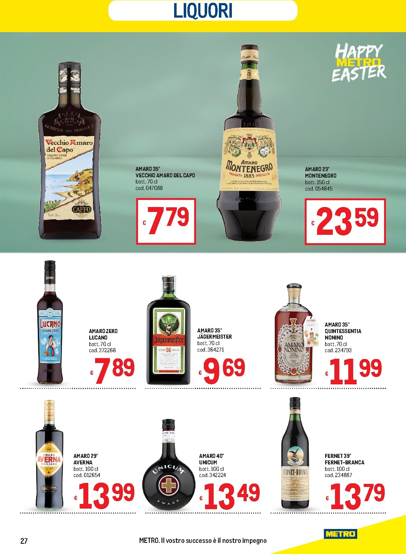metro - Volantino Metro valido dal 19/03/2026 al 01/04/2026 - page: 27