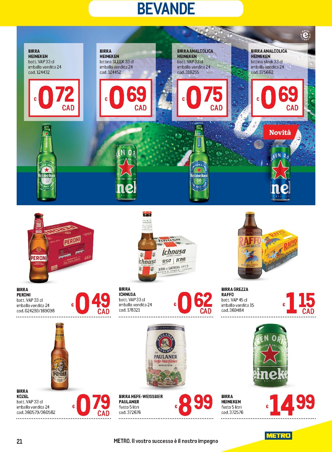 metro - Volantino Metro valido dal 19/03/2026 al 01/04/2026 - page: 21