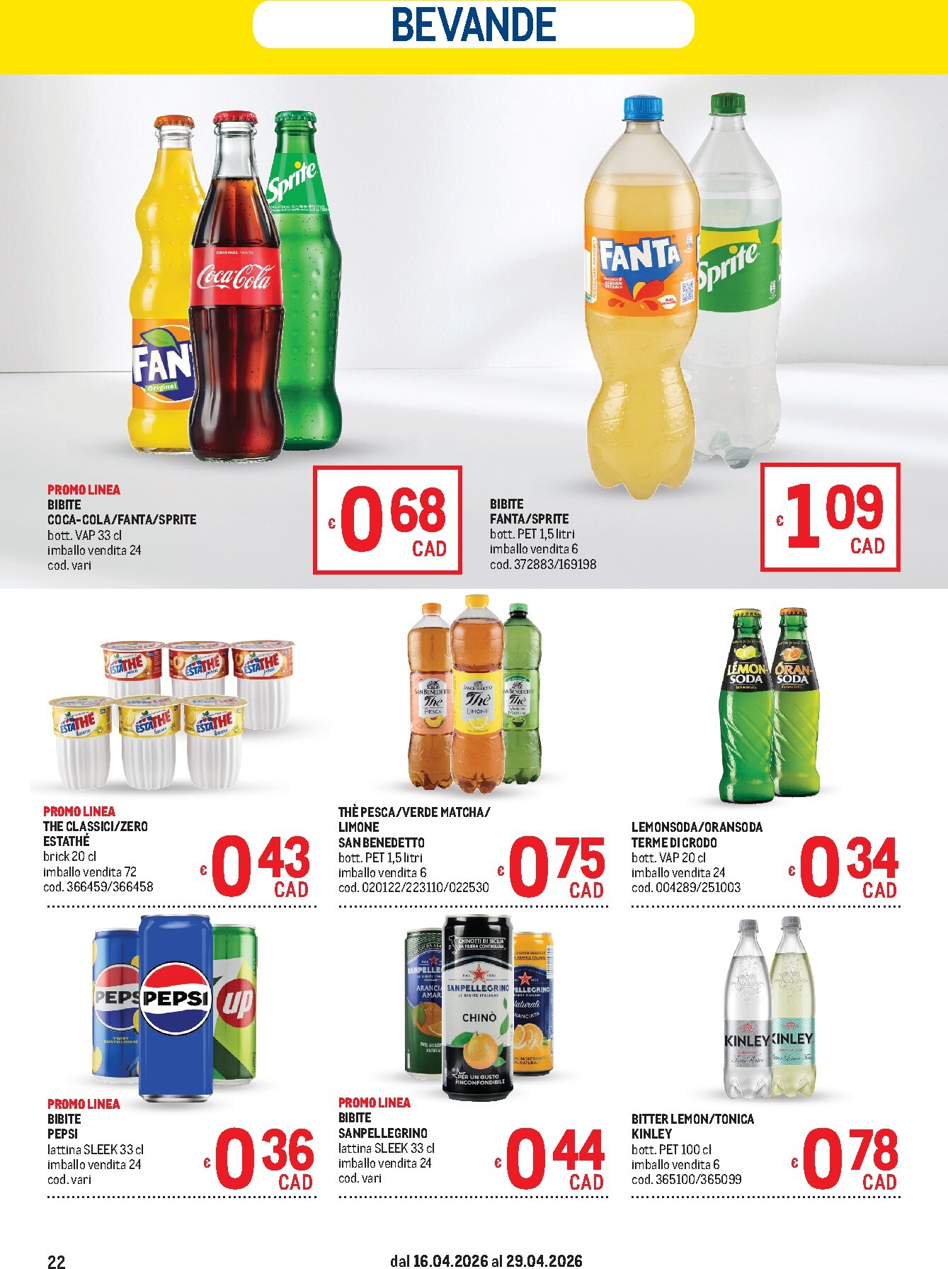 metro - Volantino attuale di Metro valido dal giovedì 16/04/2026 al mercoledì 29/04/2026 - page: 22