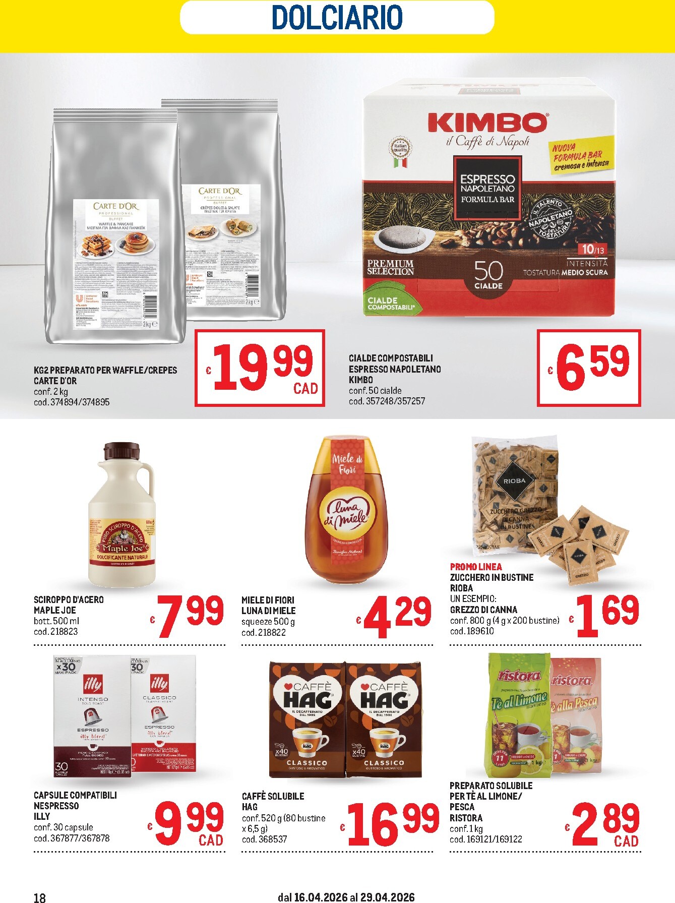 metro - Volantino attuale di Metro valido dal giovedì 16/04/2026 al mercoledì 29/04/2026 - page: 18