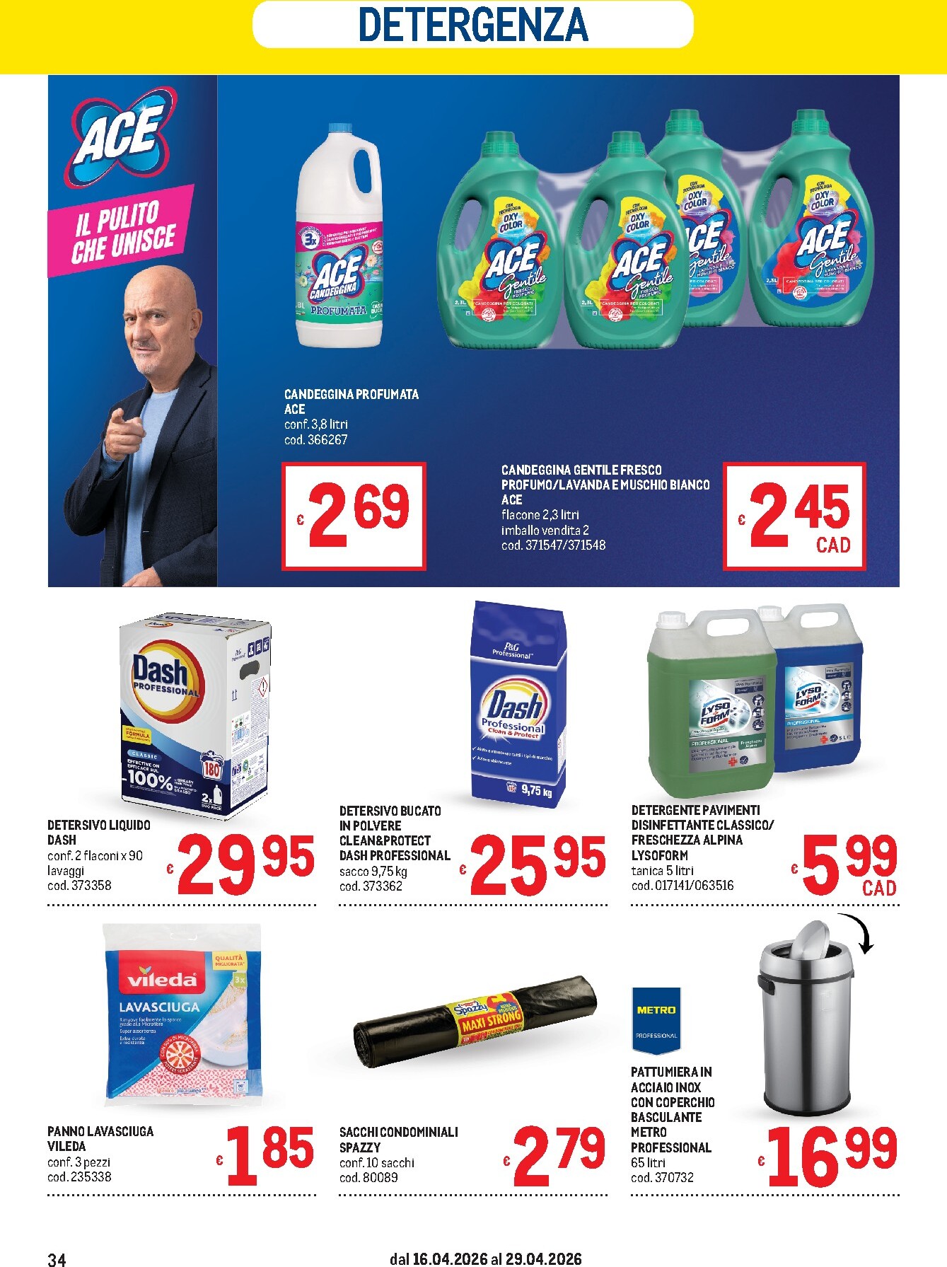 metro - Volantino attuale di Metro valido dal giovedì 16/04/2026 al mercoledì 29/04/2026 - page: 34