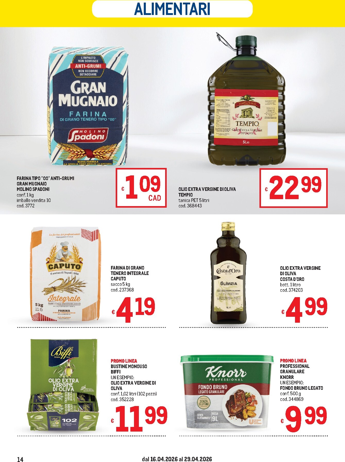 metro - Volantino attuale di Metro valido dal giovedì 16/04/2026 al mercoledì 29/04/2026 - page: 14