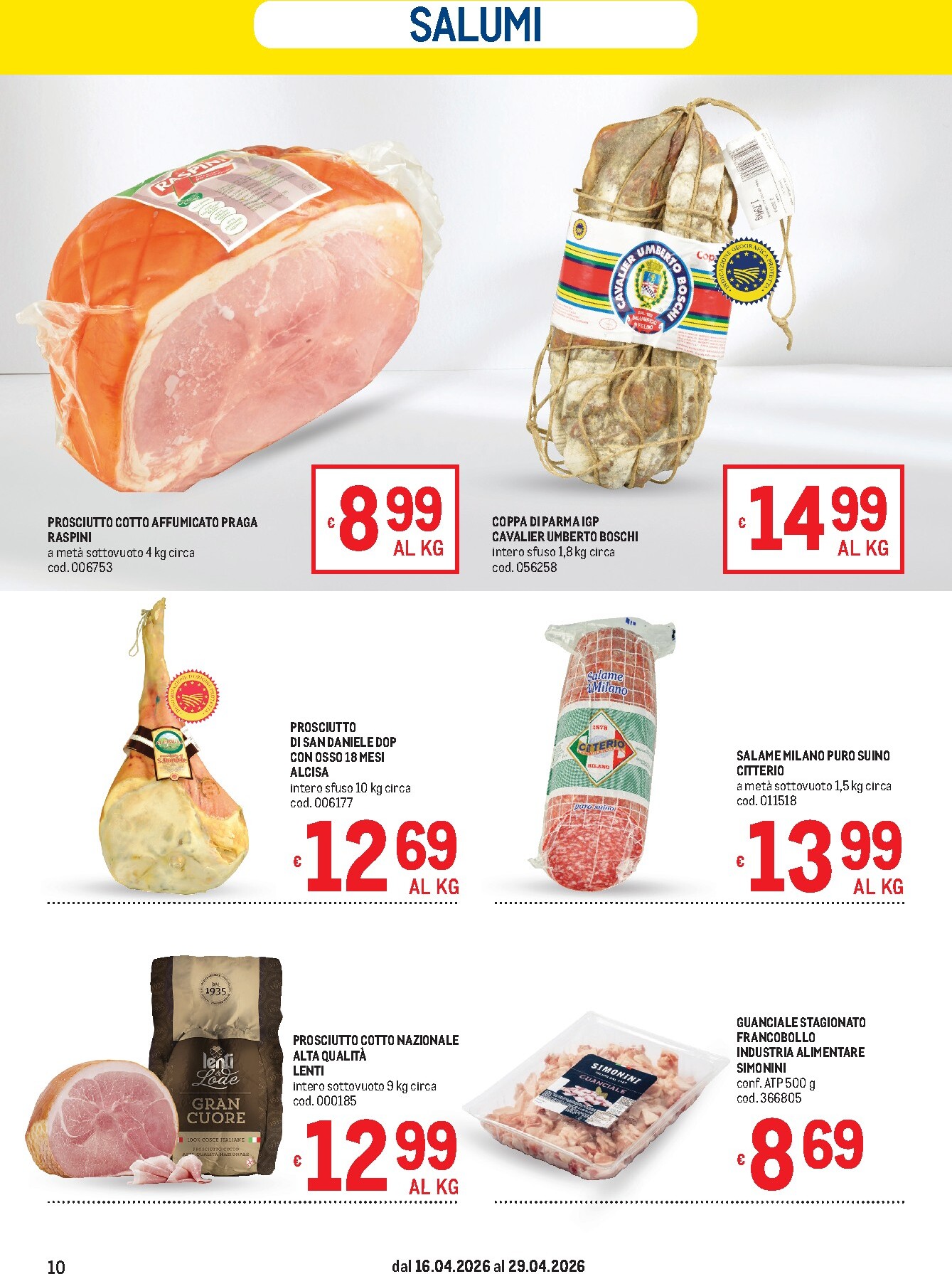 metro - Volantino attuale di Metro valido dal giovedì 16/04/2026 al mercoledì 29/04/2026 - page: 10