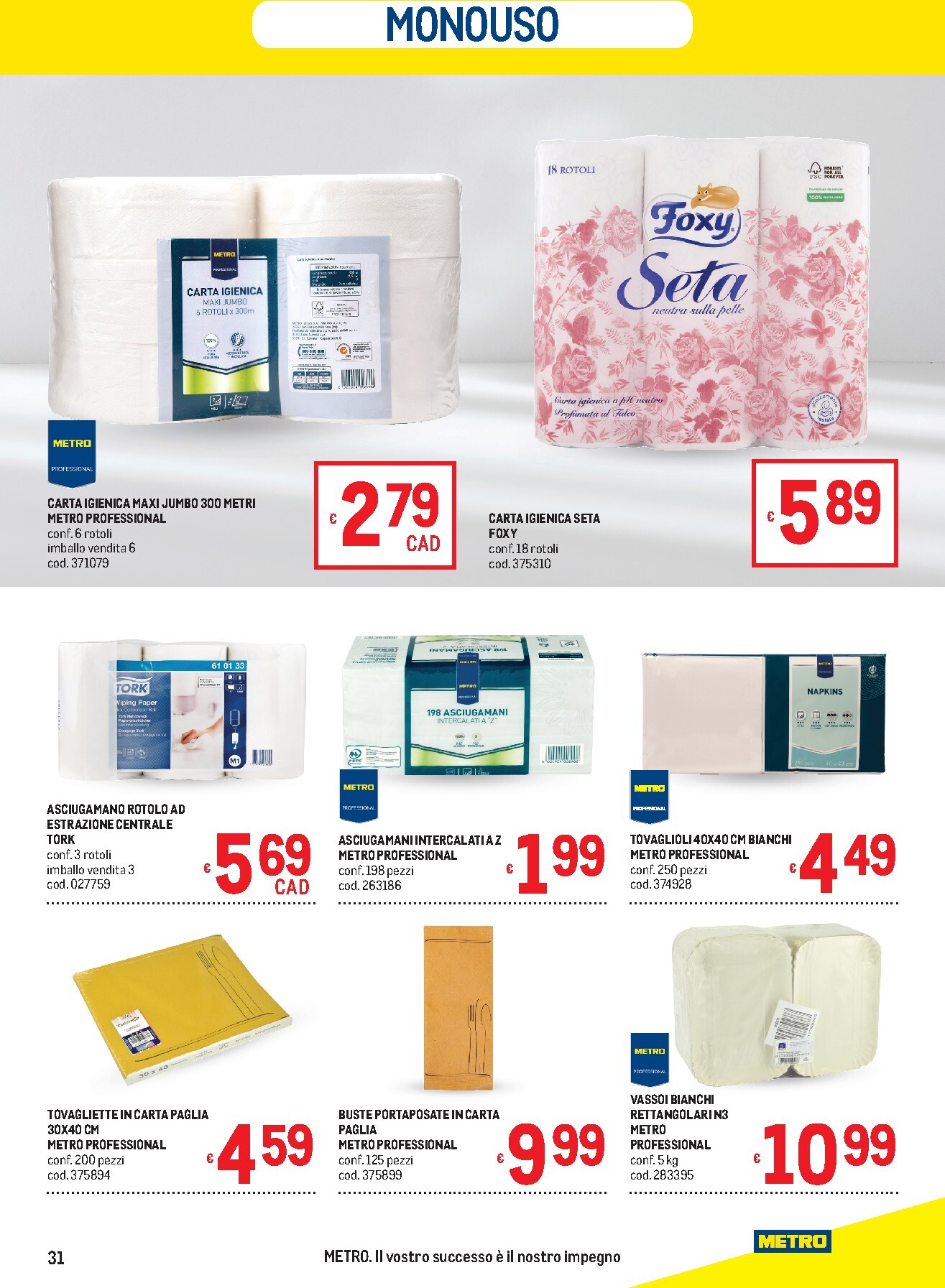 metro - Volantino attuale di Metro valido dal giovedì 16/04/2026 al mercoledì 29/04/2026 - page: 31