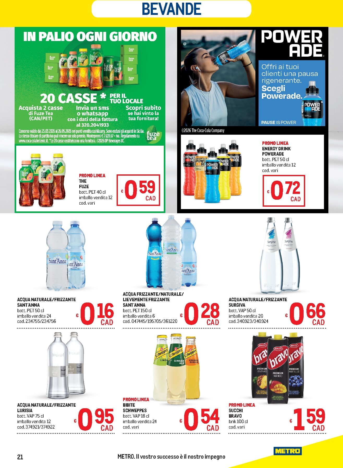 metro - Volantino attuale di Metro valido dal giovedì 16/04/2026 al mercoledì 29/04/2026 - page: 21