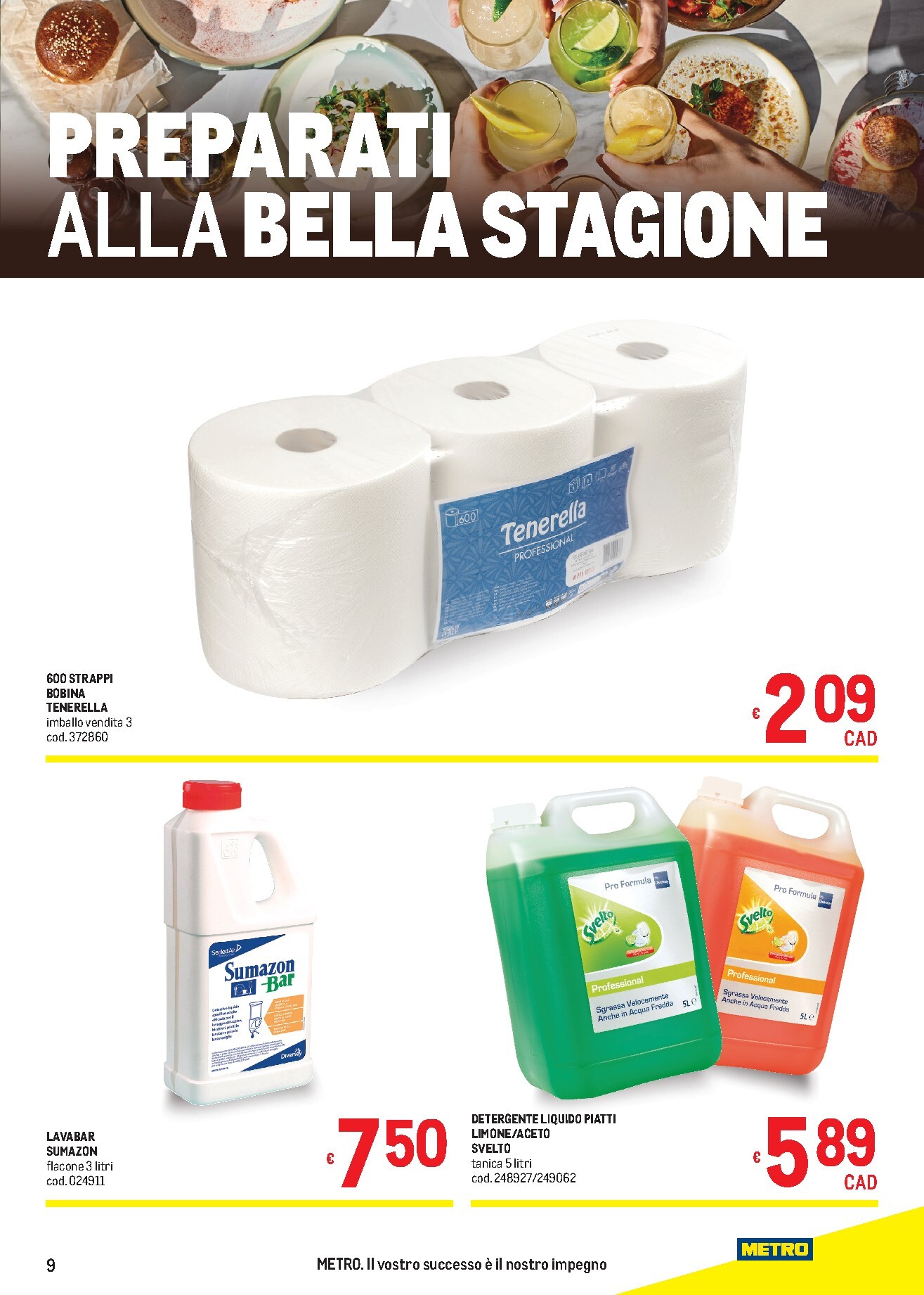 metro - Volantino attuale di Metro valido dal giovedì 16/04/2026 al mercoledì 29/04/2026 - page: 9