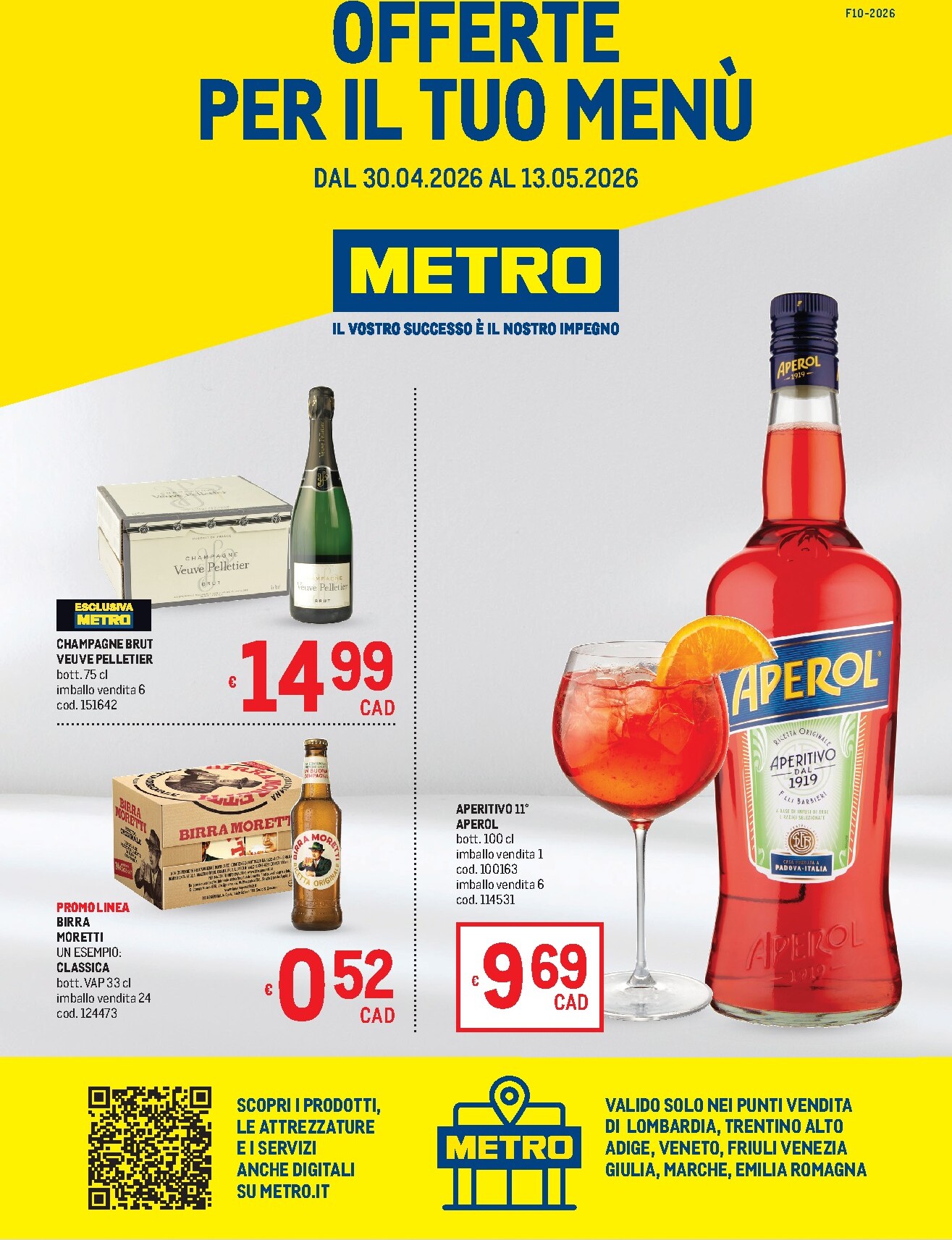 metro - Volantino attuale di Metro valido dal giovedì 30/04/2026 al mercoledì 13/05/2026 - page: 1
