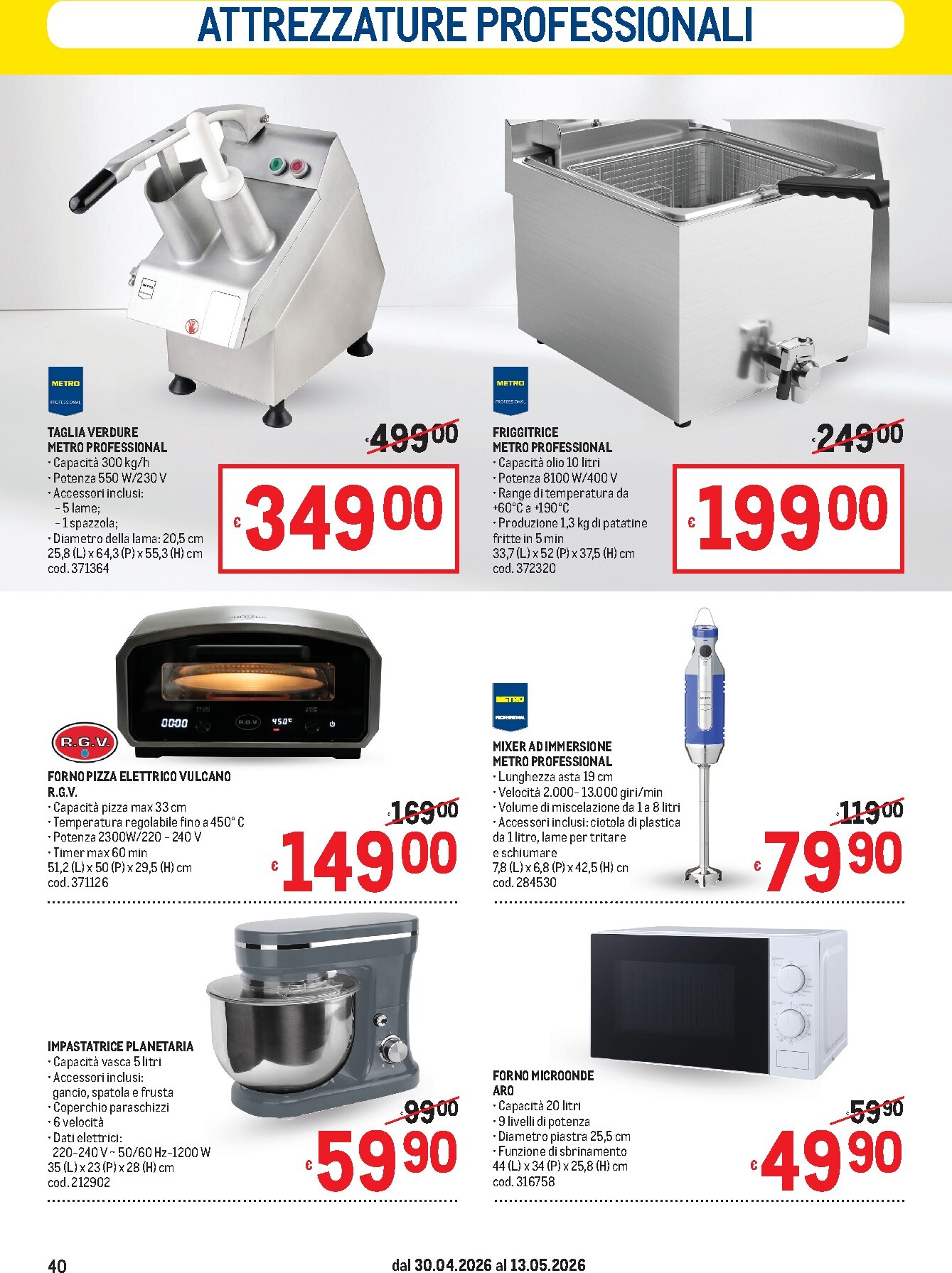 metro - Volantino attuale di Metro valido dal giovedì 30/04/2026 al mercoledì 13/05/2026 - page: 40