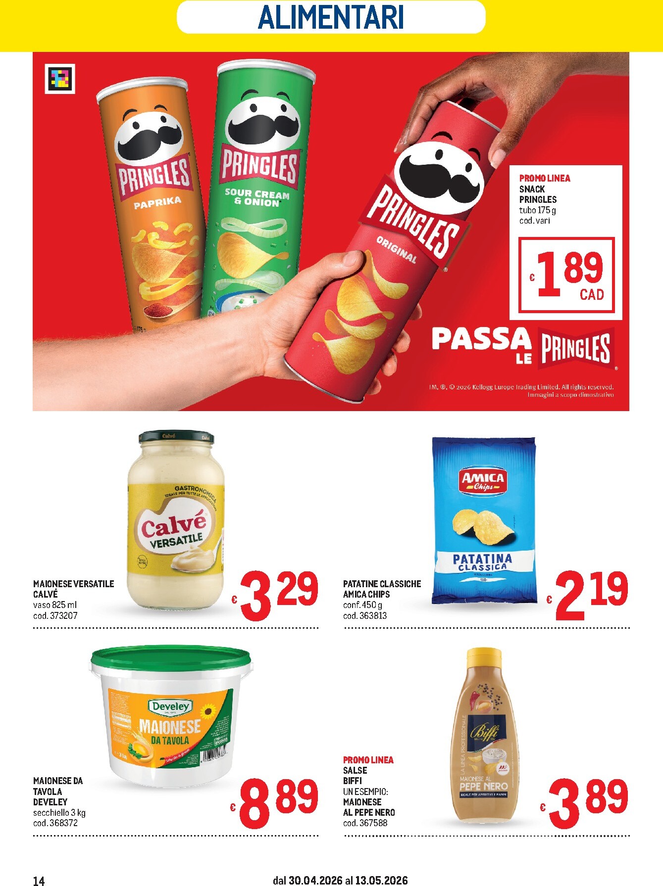 metro - Volantino attuale di Metro valido dal giovedì 30/04/2026 al mercoledì 13/05/2026 - page: 14