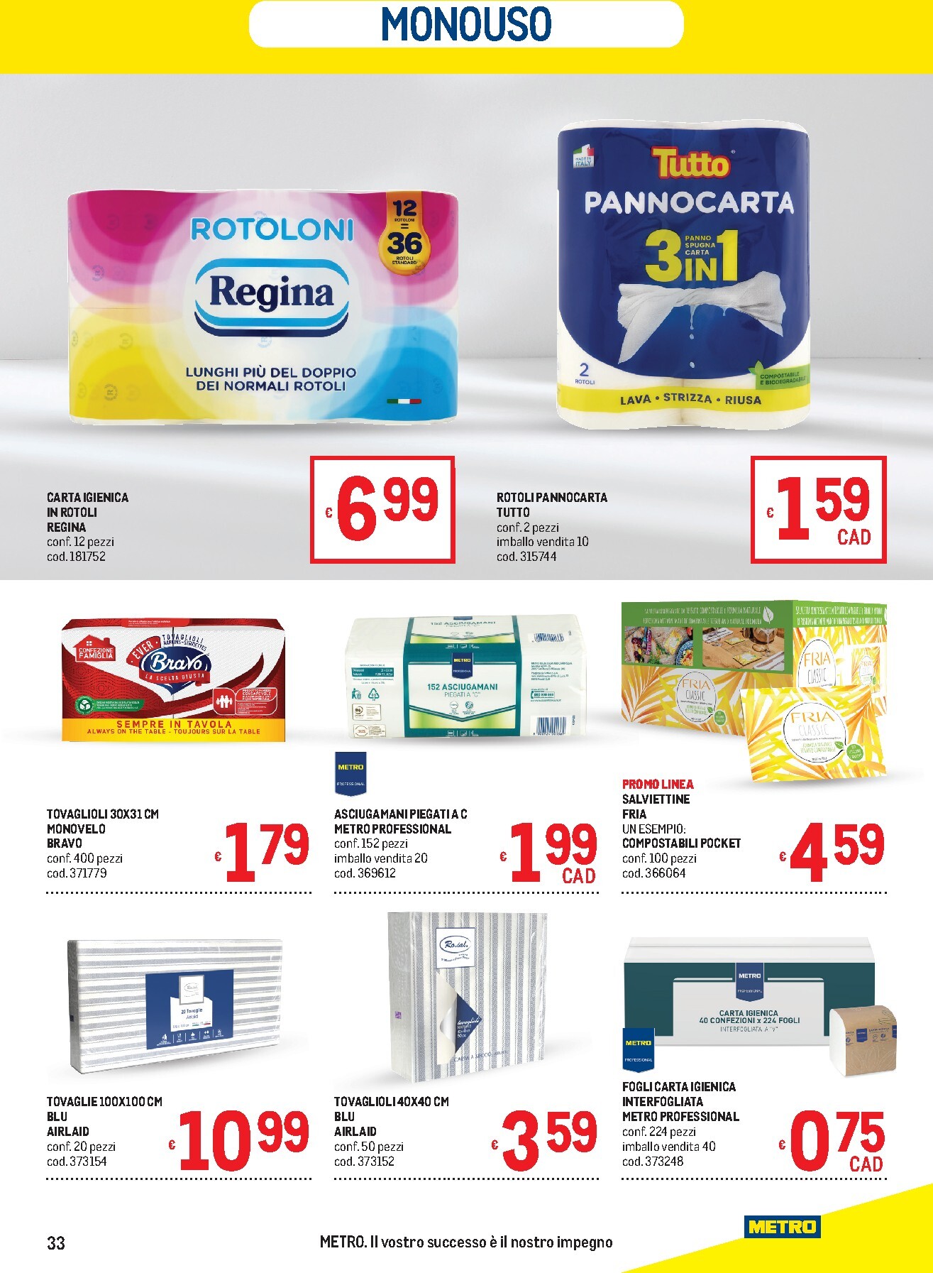 metro - Volantino attuale di Metro valido dal giovedì 30/04/2026 al mercoledì 13/05/2026 - page: 33