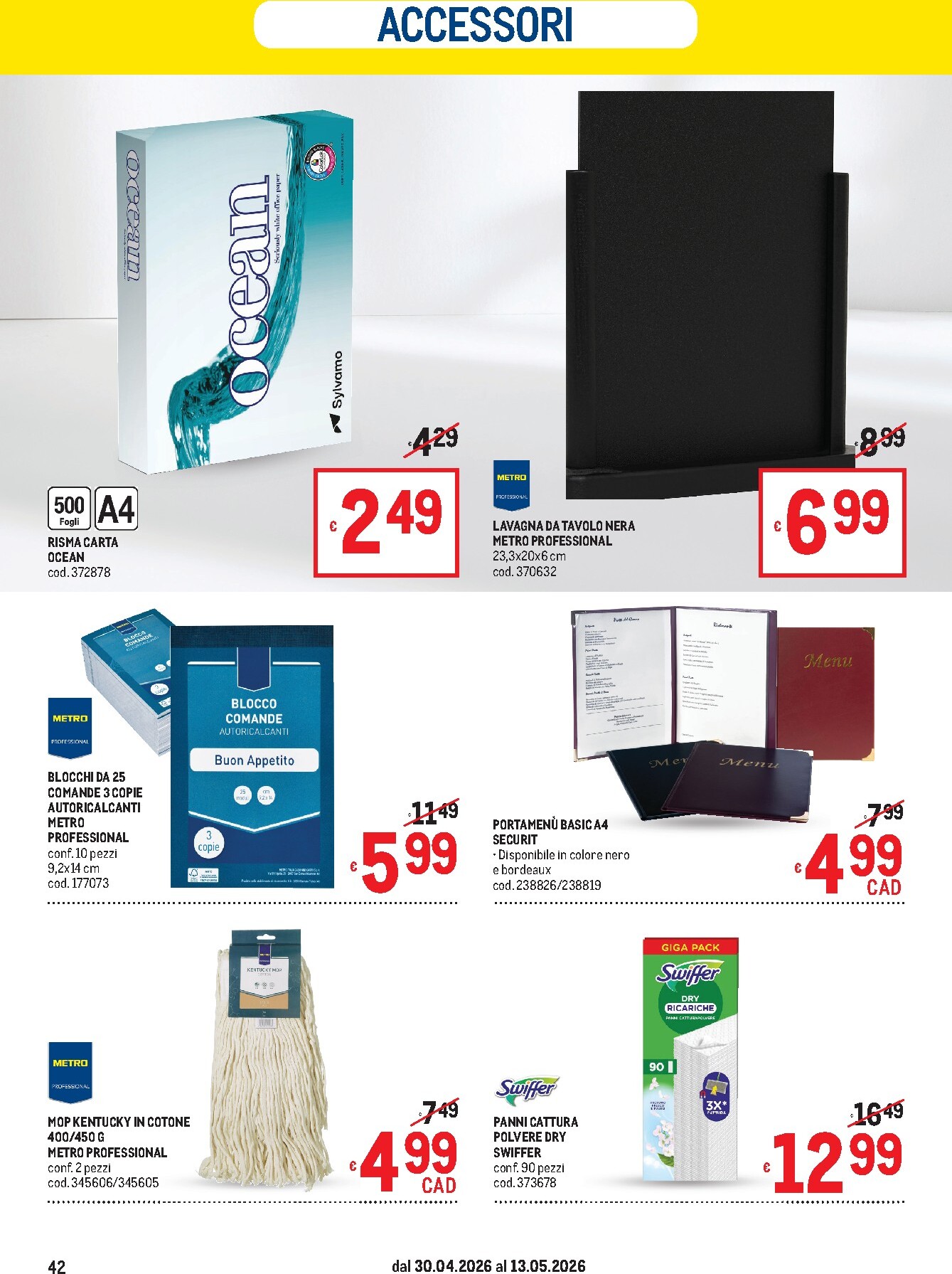 metro - Volantino attuale di Metro valido dal giovedì 30/04/2026 al mercoledì 13/05/2026 - page: 42