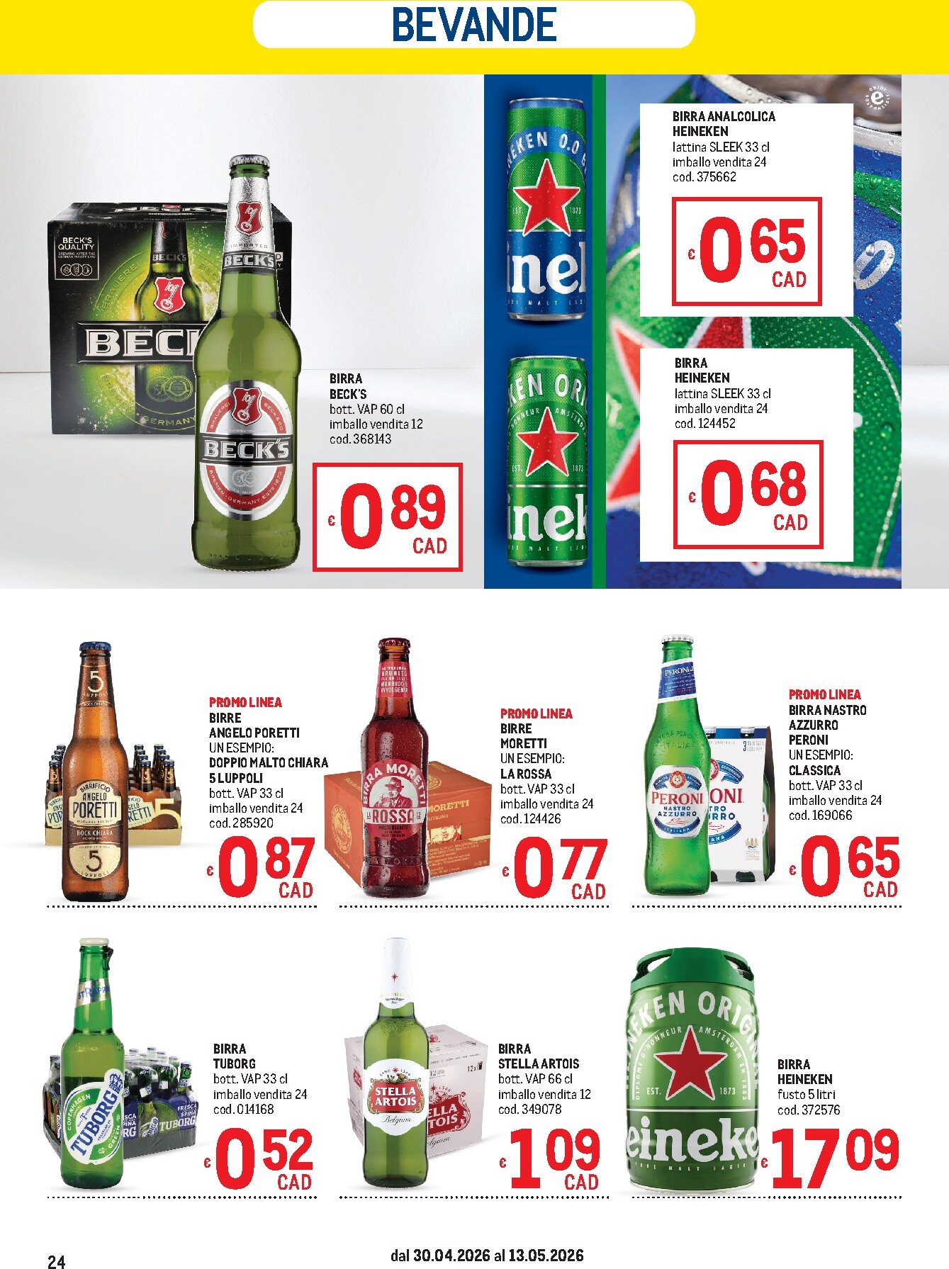 metro - Volantino attuale di Metro valido dal giovedì 30/04/2026 al mercoledì 13/05/2026 - page: 24