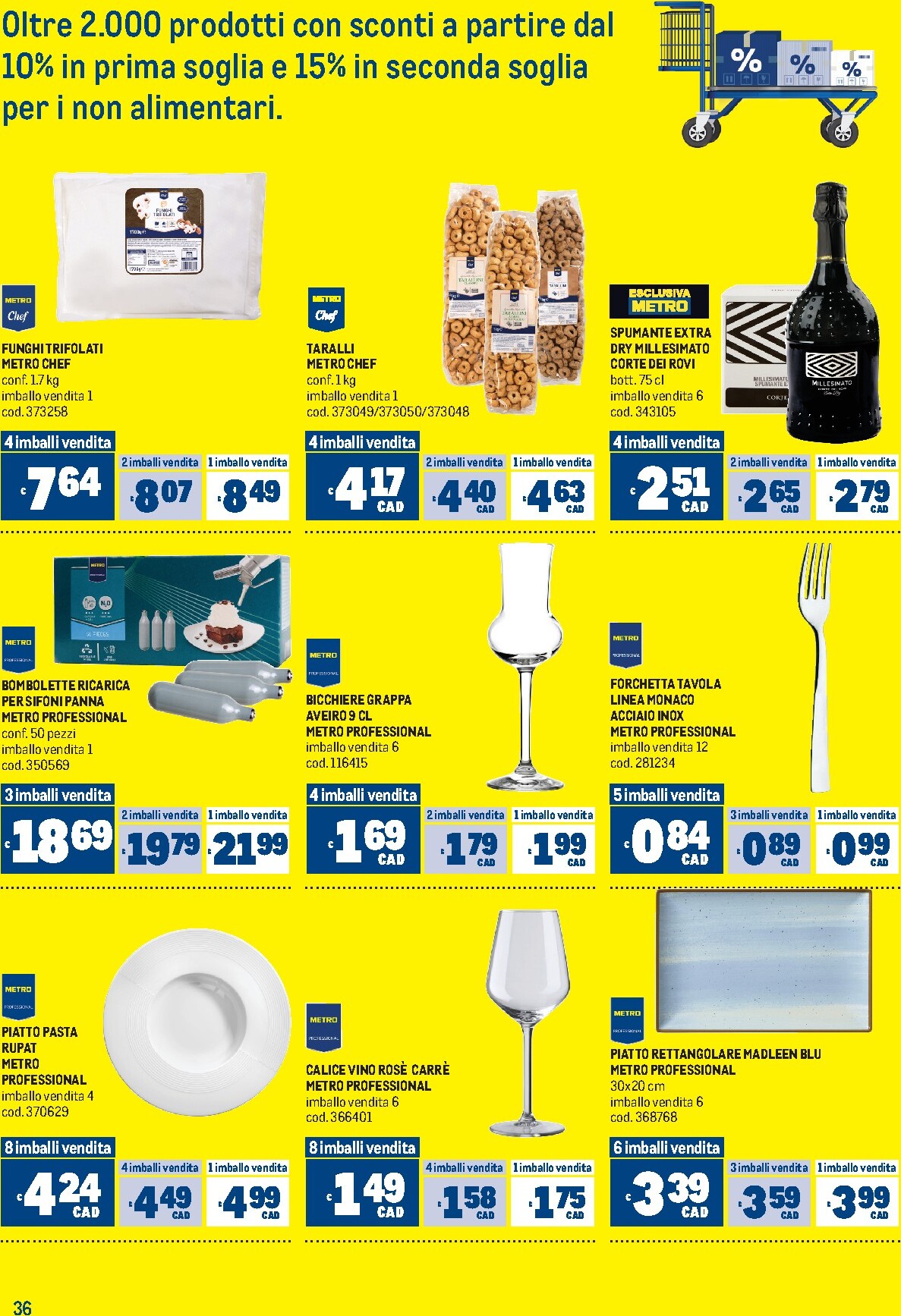 metro - Volantino attuale di Metro valido dal giovedì 30/04/2026 al mercoledì 13/05/2026 - page: 36