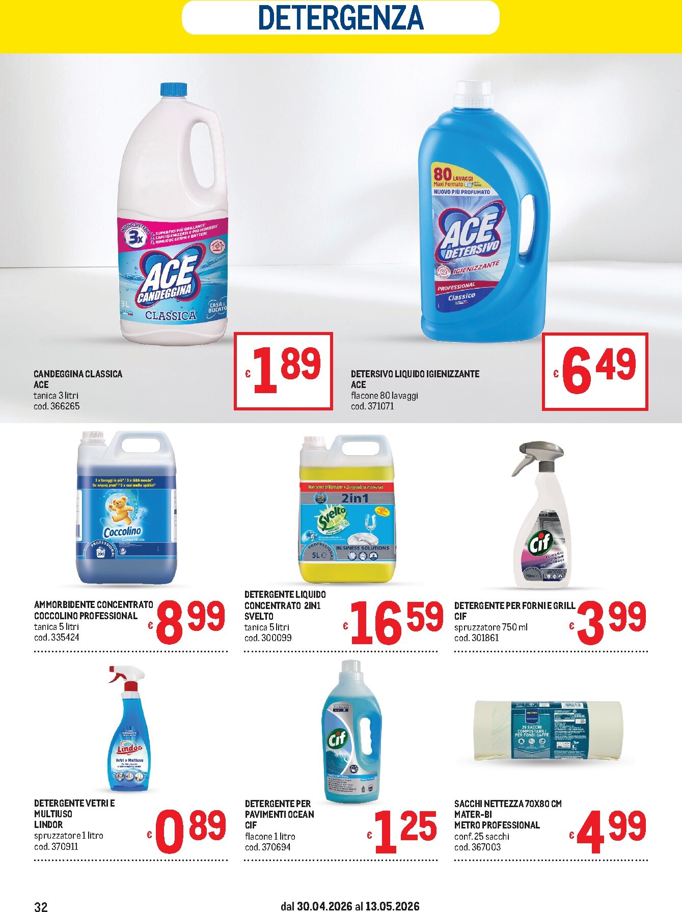 metro - Volantino attuale di Metro valido dal giovedì 30/04/2026 al mercoledì 13/05/2026 - page: 32