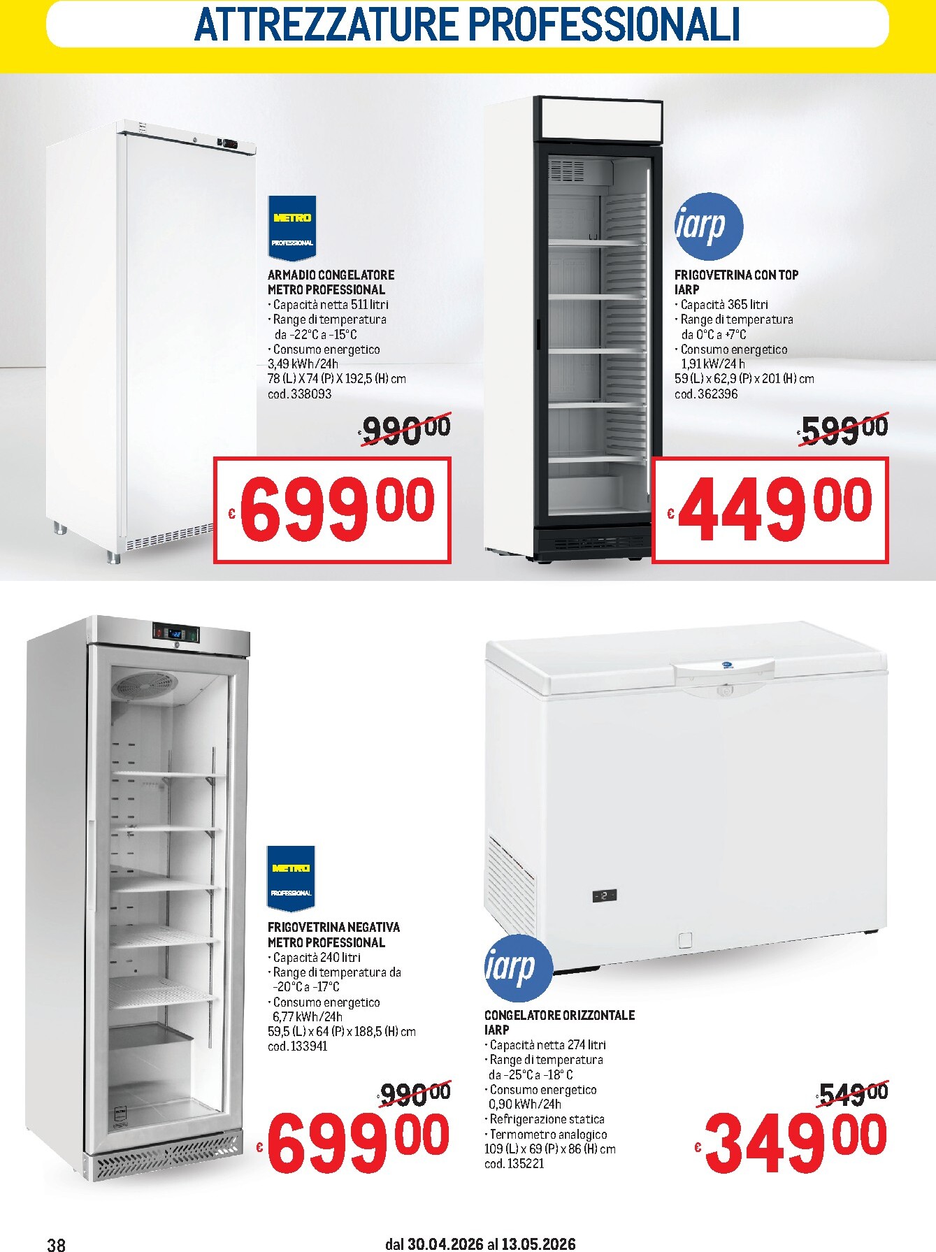 metro - Volantino attuale di Metro valido dal giovedì 30/04/2026 al mercoledì 13/05/2026 - page: 38