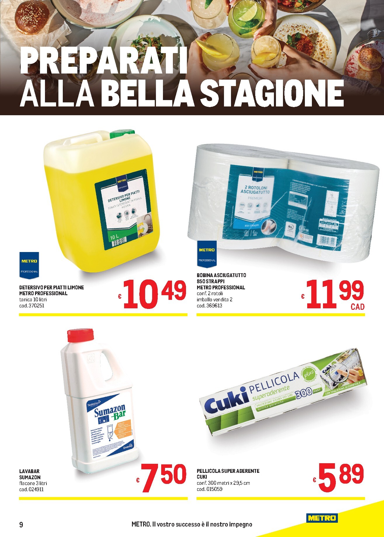 metro - Volantino attuale di Metro valido dal giovedì 30/04/2026 al mercoledì 13/05/2026 - page: 9