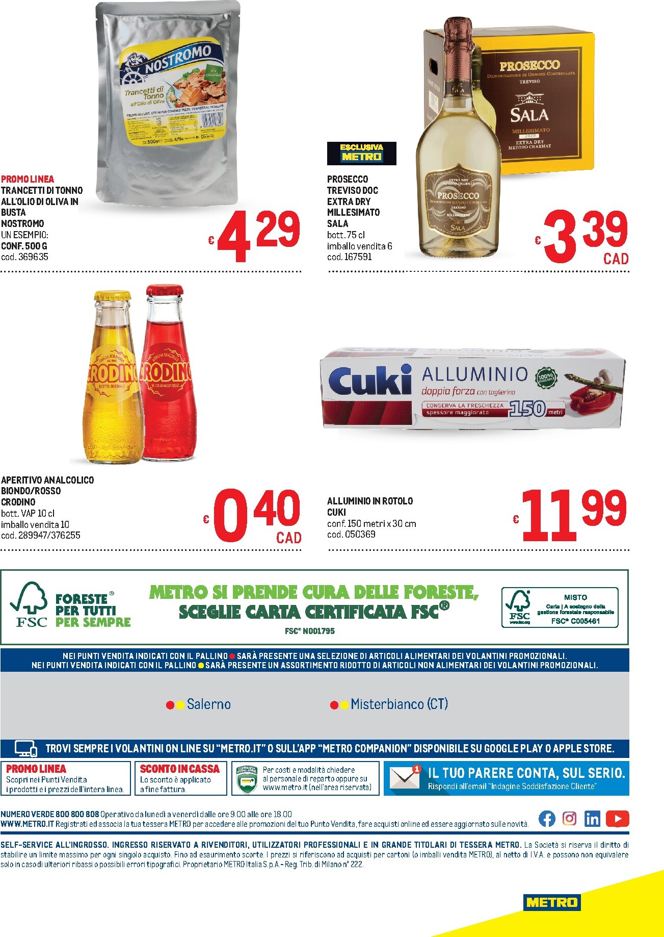 metro - Volantino attuale di Metro - Offerte per il tuo Menù valido dal giovedì 14/05/2026 al mercoledì 27/05/2026 - page: 40