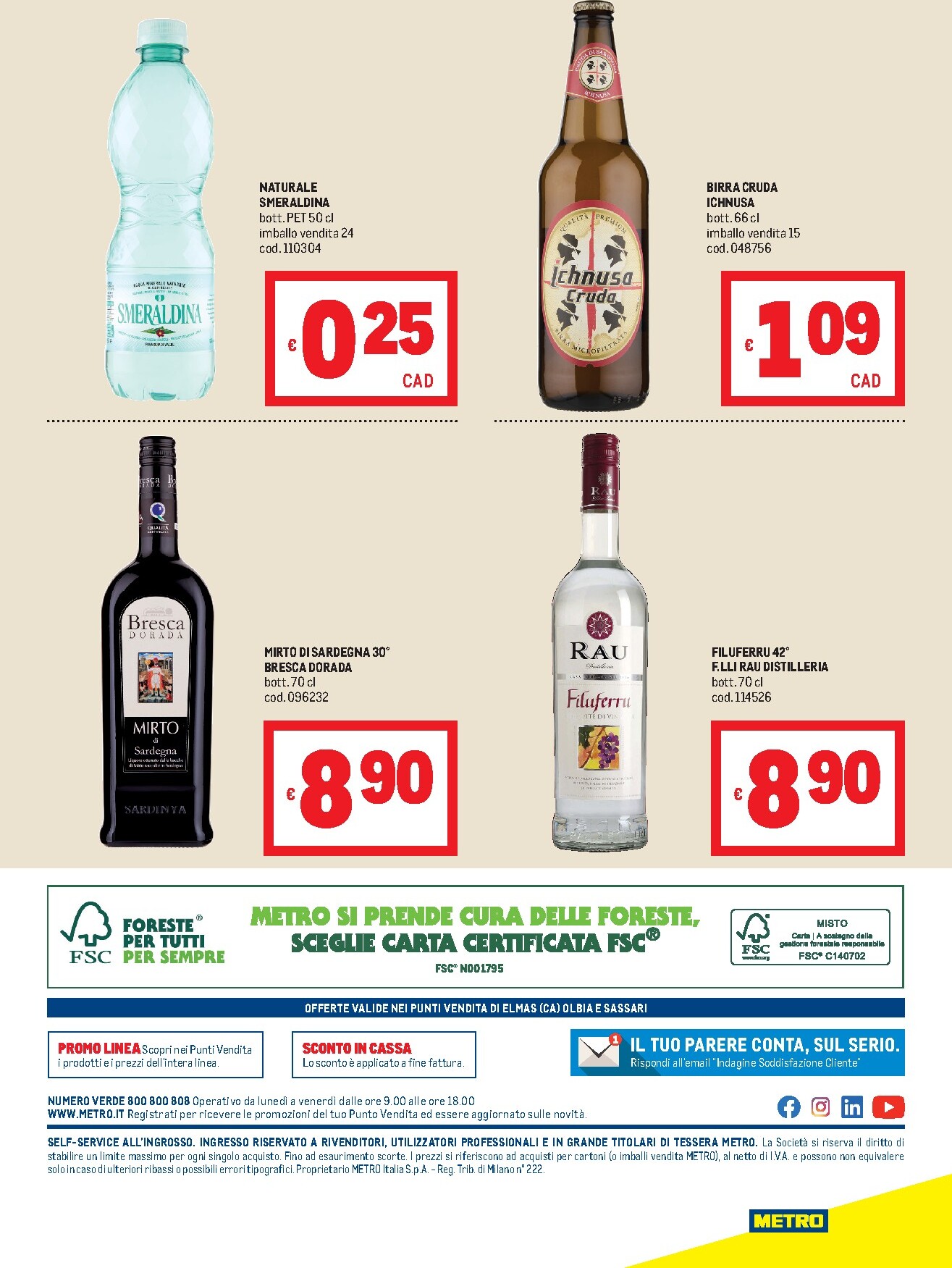 metro - Volantino attuale di Metro - Sardegna valido dal giovedì 30/04/2026 al mercoledì 27/05/2026 - page: 12
