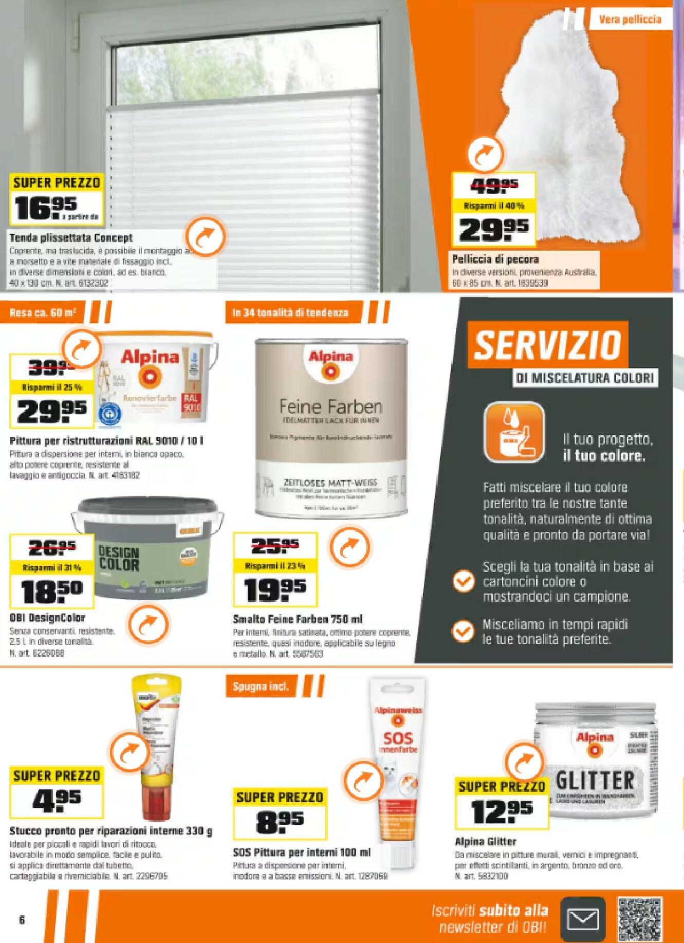 obi - Volantino Obi valido dal 20/10 al 08/11 - page: 6