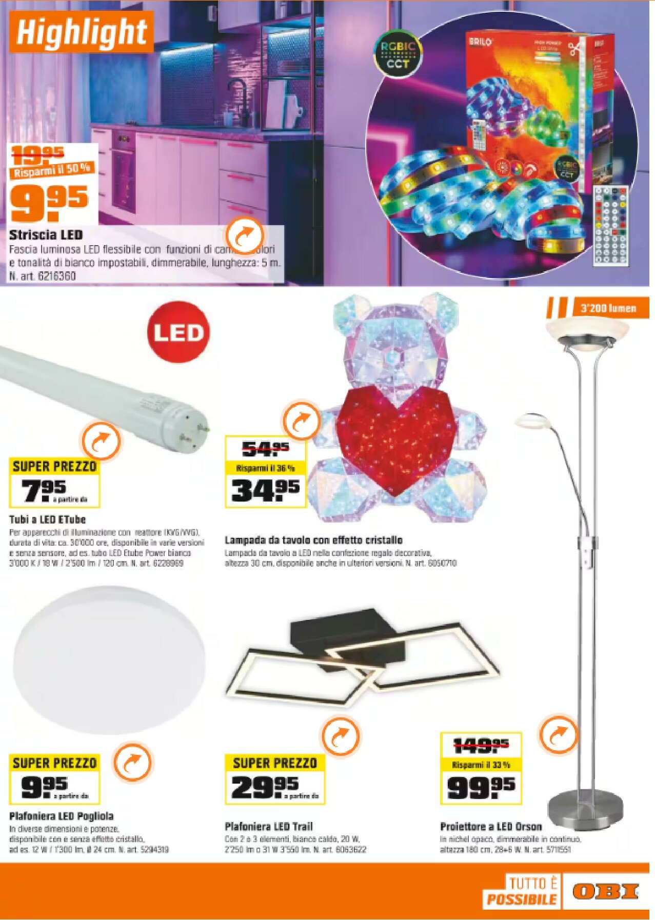 obi - Volantino Obi valido dal 20/10 al 08/11 - page: 7