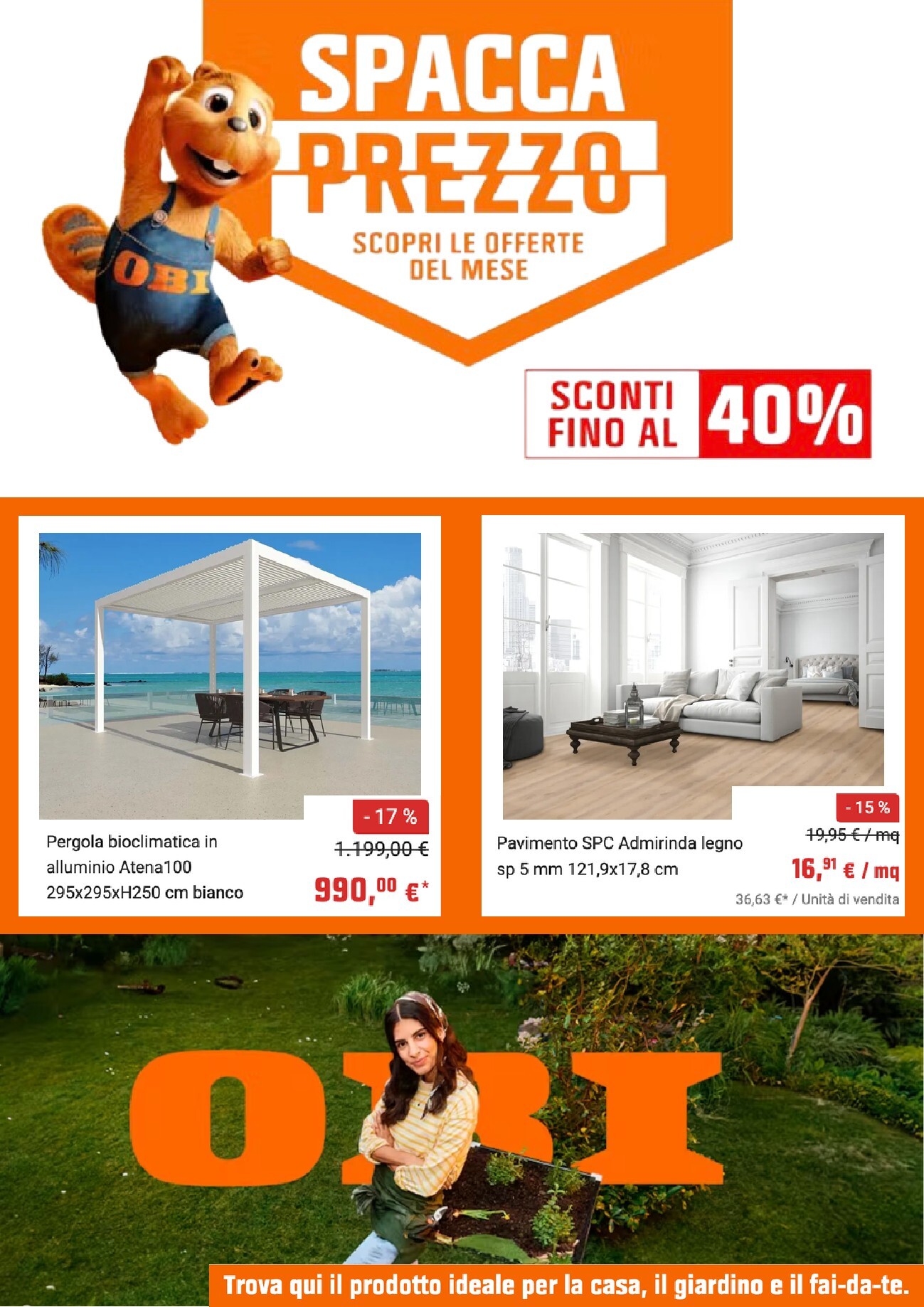 obi - Volantino Obi valido dal 20/03/2026 al 29/03/2026 - page: 1