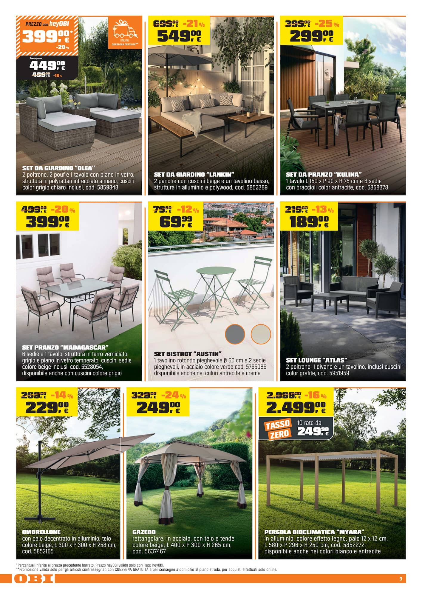 obi - Volantino attuale di Obi valido dal giovedì 02/04/2026 al domenica 03/05/2026 - page: 3