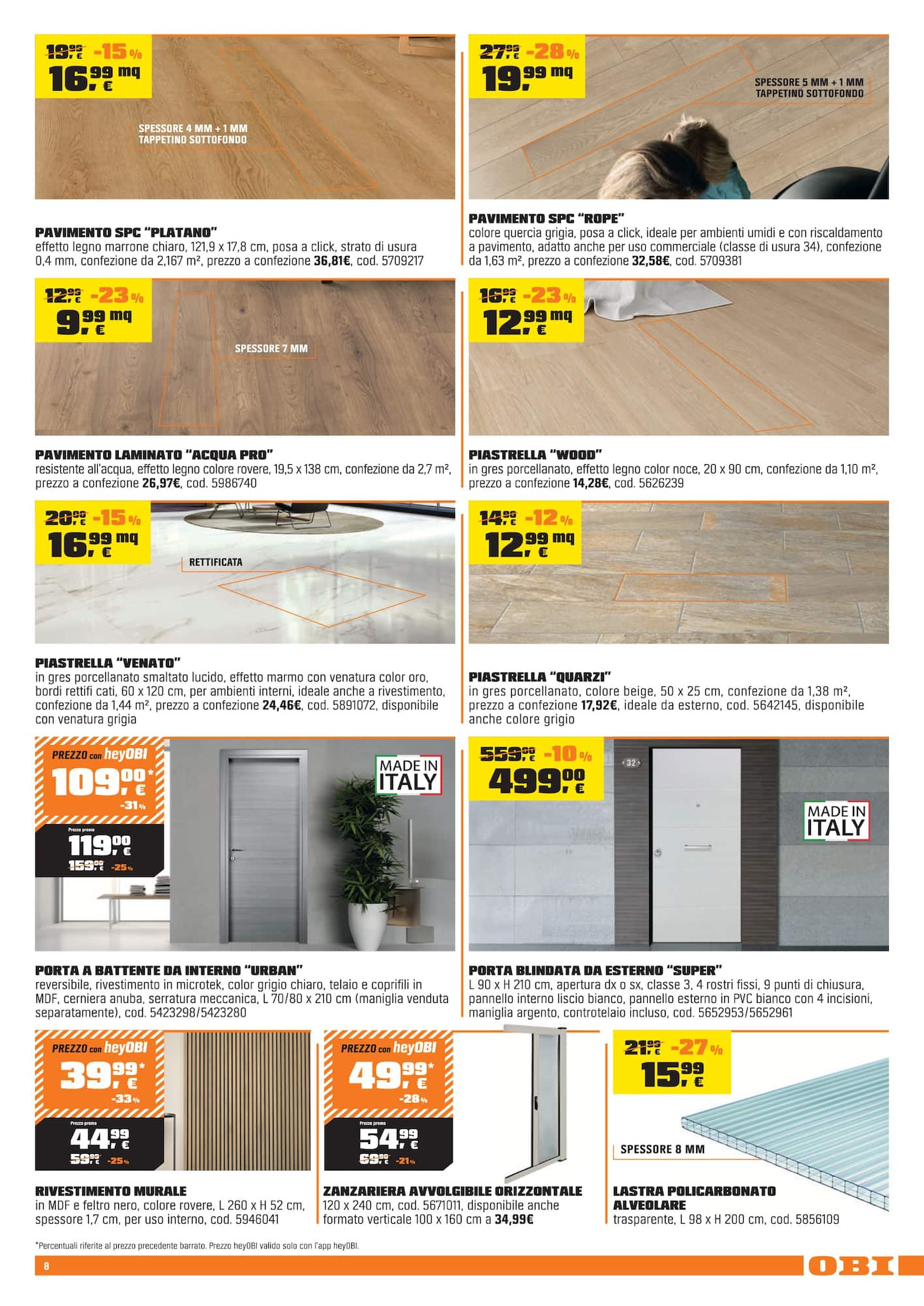 obi - Volantino attuale di Obi valido dal giovedì 02/04/2026 al domenica 03/05/2026 - page: 8