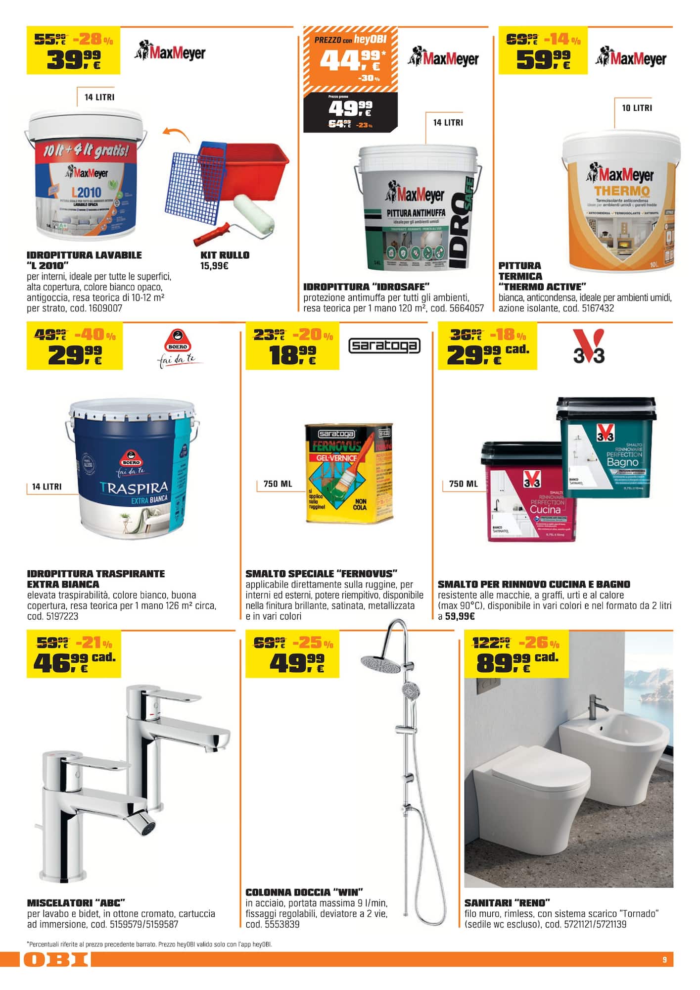 obi - Volantino attuale di Obi valido dal giovedì 02/04/2026 al domenica 03/05/2026 - page: 9