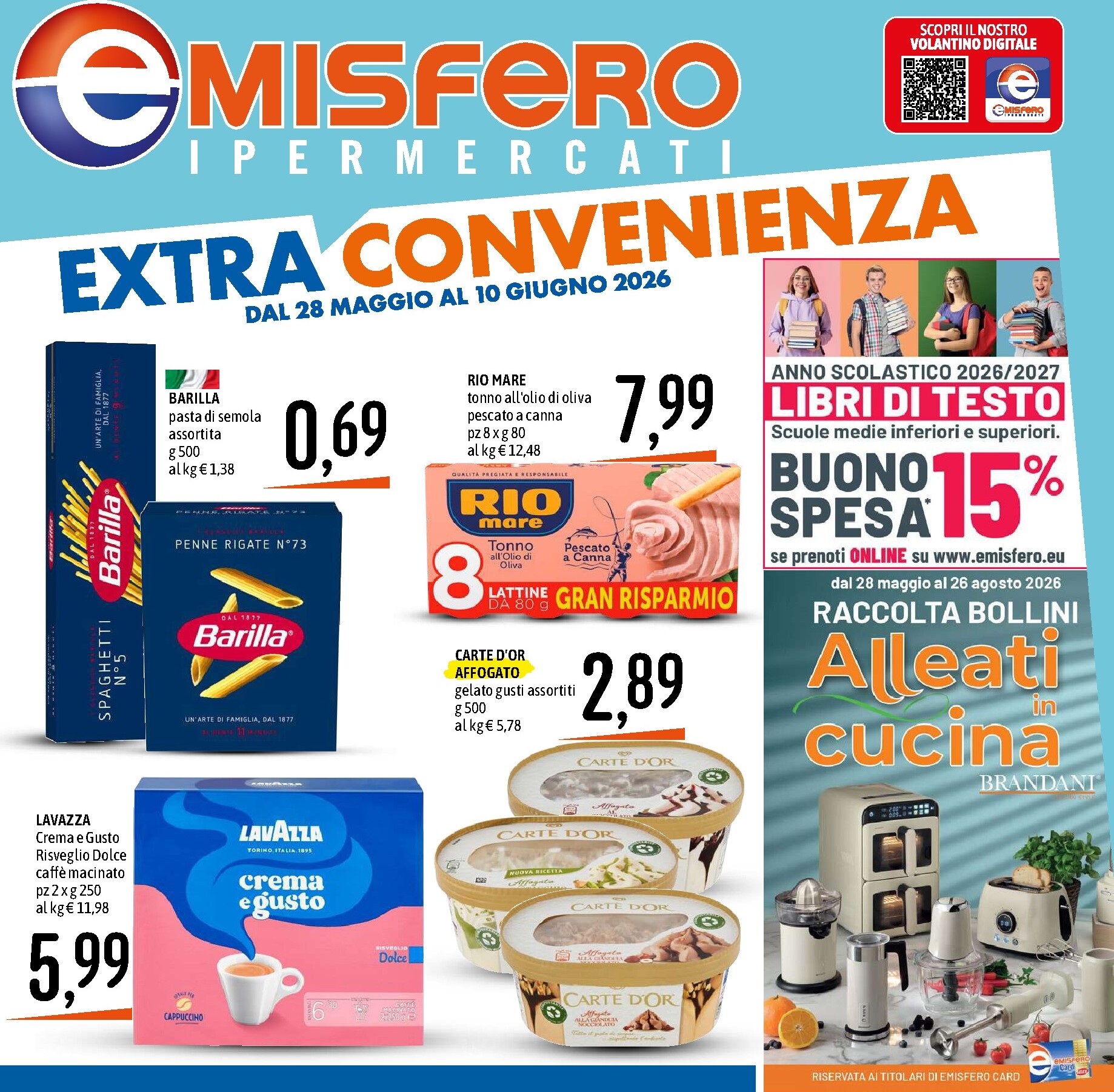 emisfero - Volantino attuale di Emisfero valido dal giovedì 28/05/2026 al mercoledì 10/06/2026