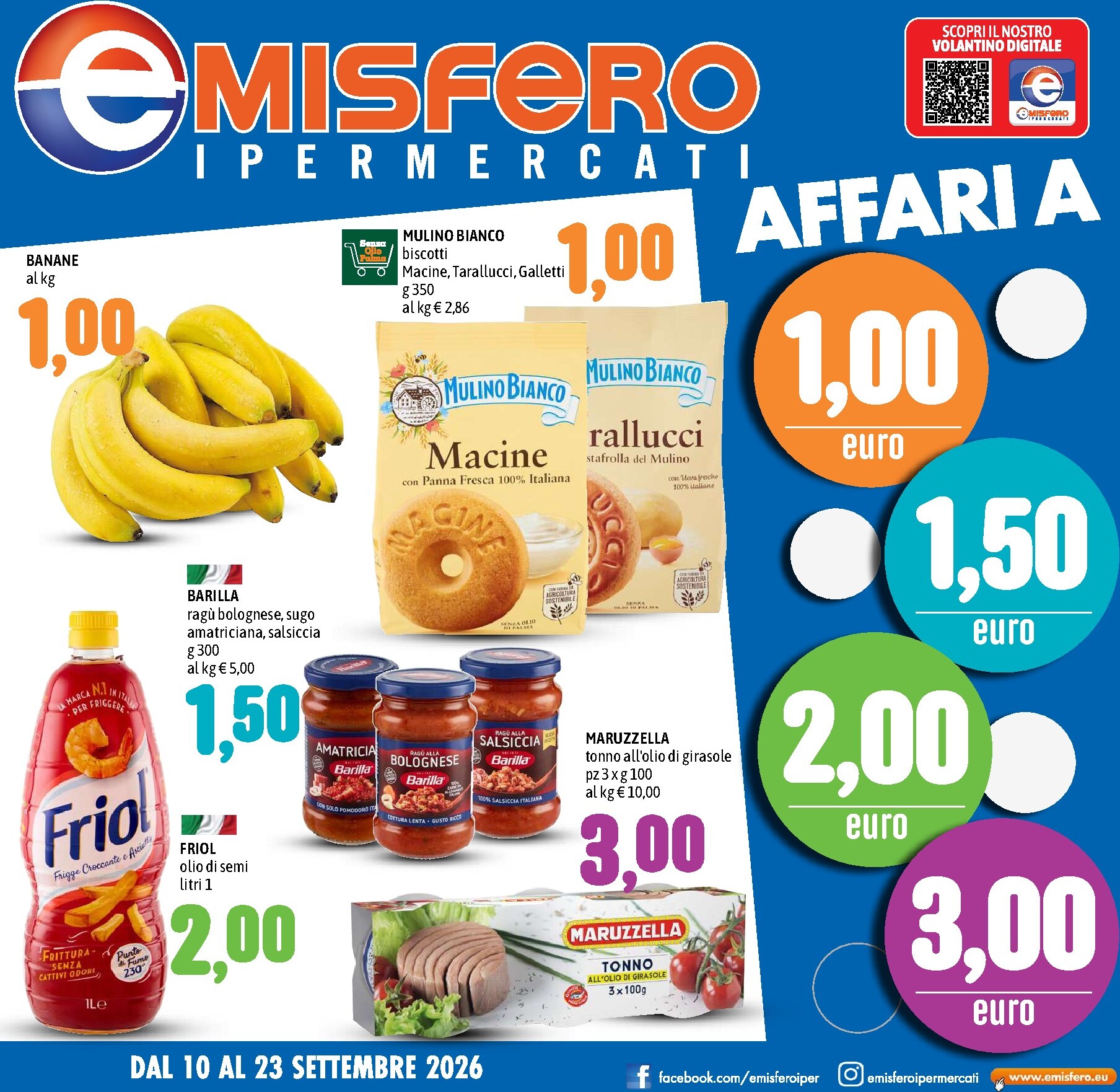 emisfero - Volantino attuale di Emisfero valido dal giovedì 10/09/2026 al mercoledì 23/09/2026
