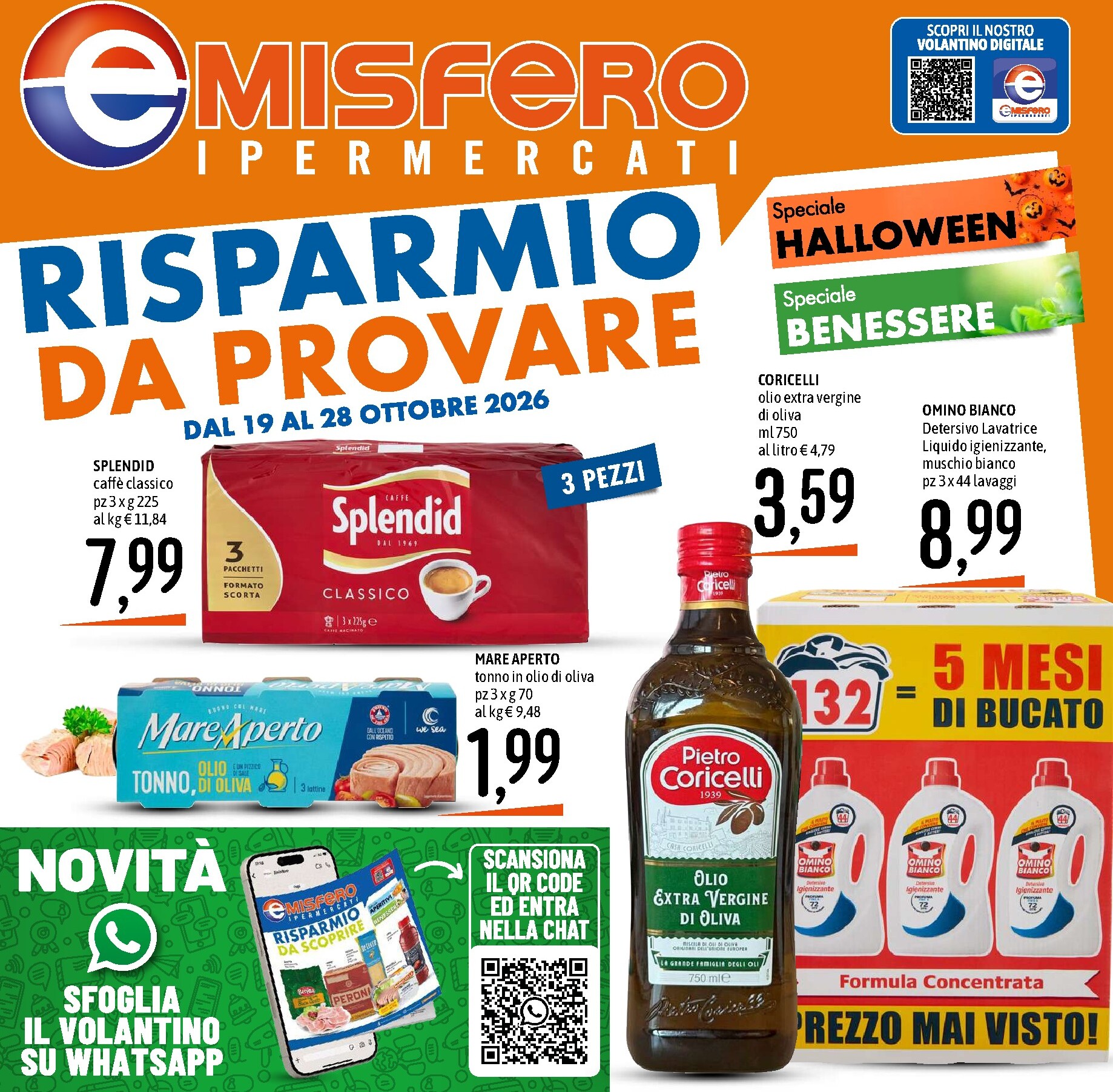 emisfero - Volantino attuale di Emisfero valido dal lunedì 19/10/2026 al mercoledì 28/10/2026 - page: 1