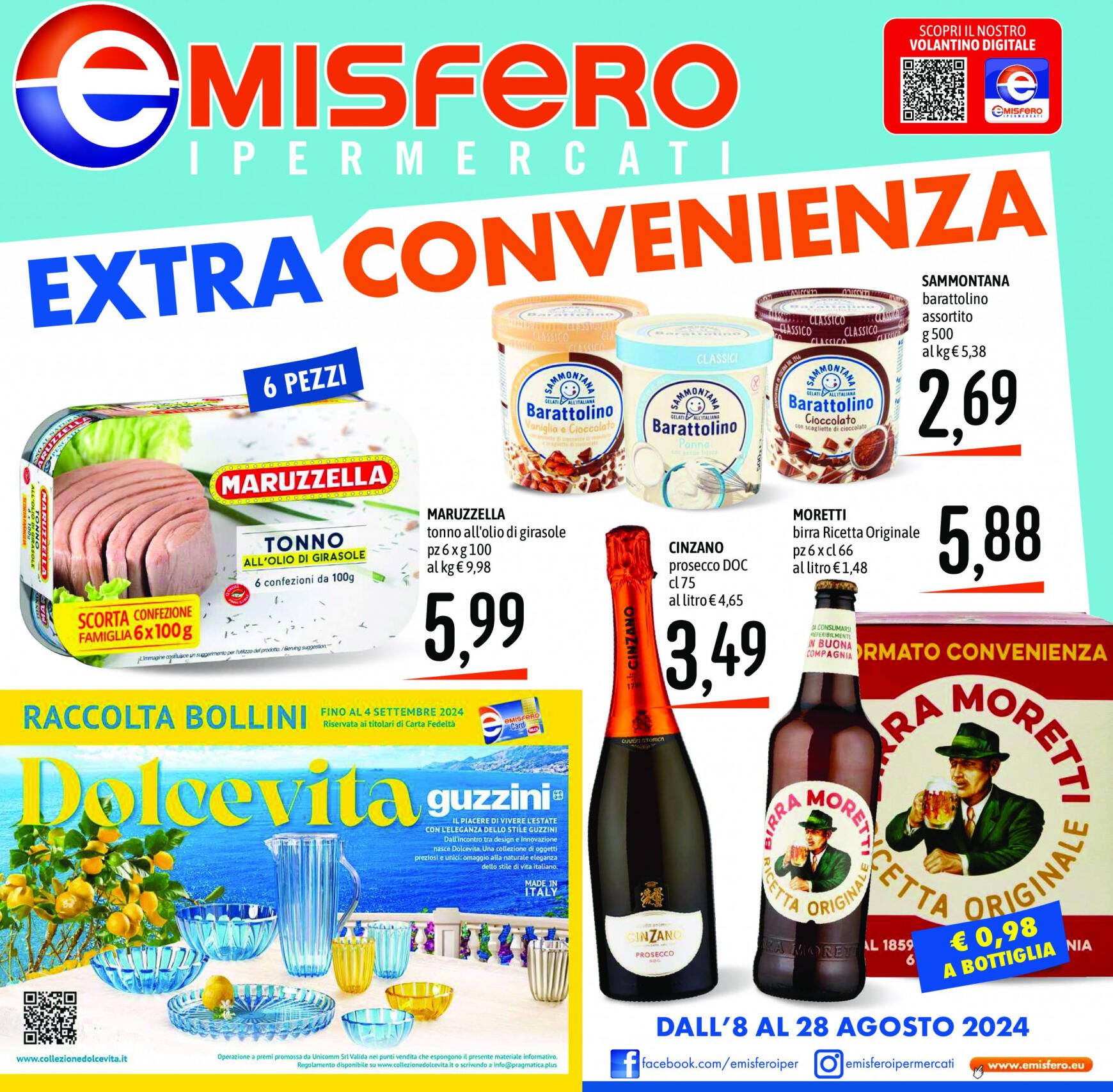 emisfero - Nuovo volantino Emisfero 08.08. - 28.08.