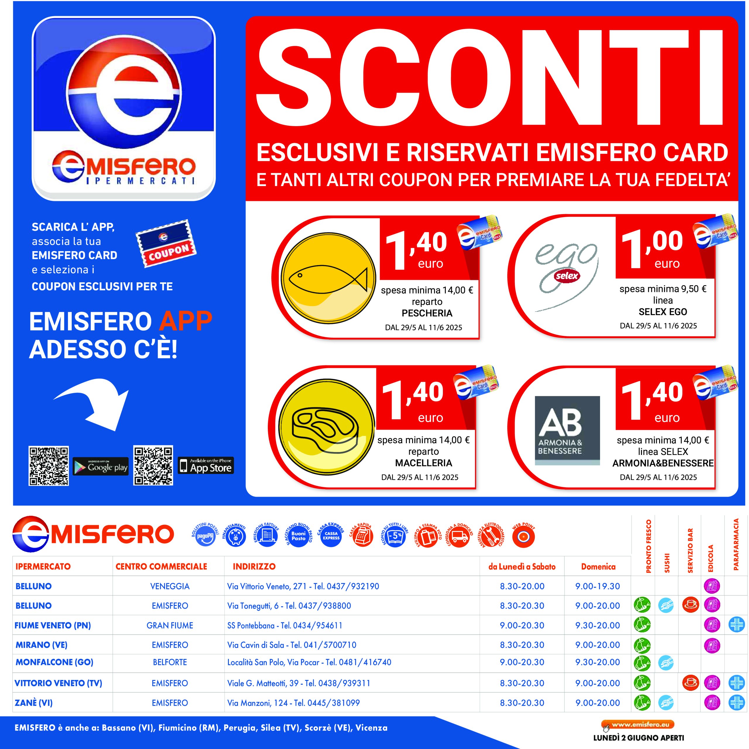 emisfero - Volantino Emisfero valido dal 29/05 al 11/06 - page: 32