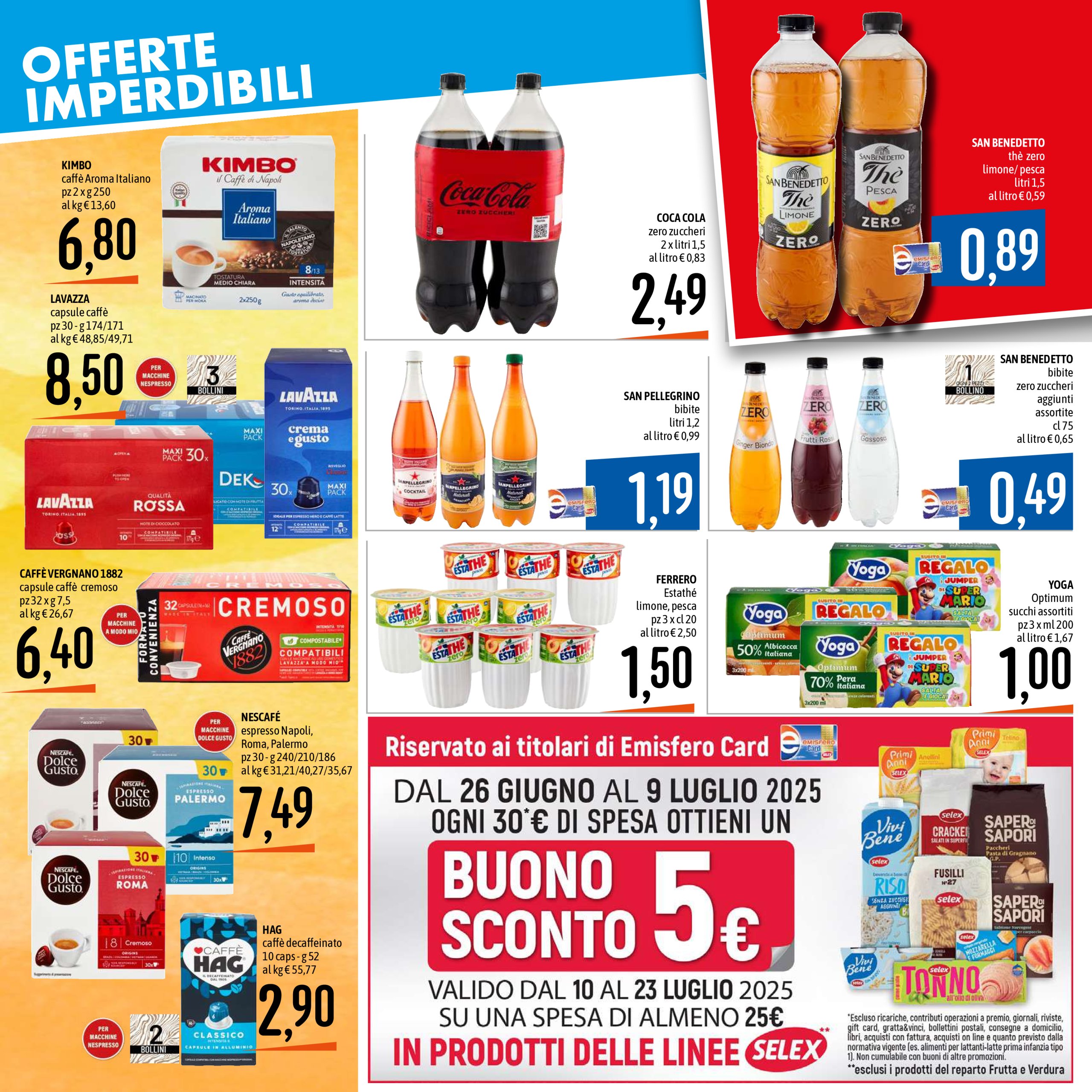 emisfero - Volantino Emisfero valido dal 26/06 al 09/07 - page: 10