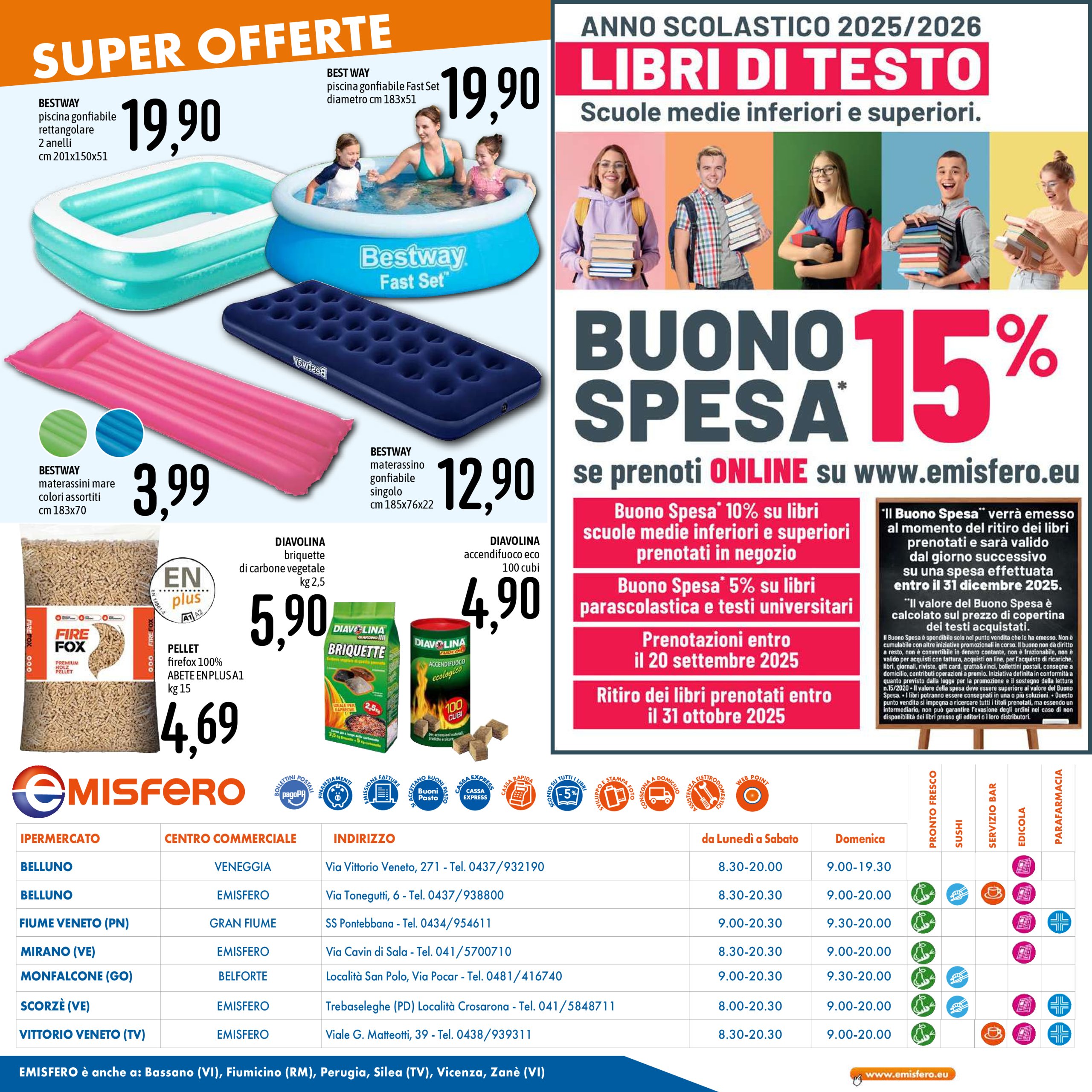 emisfero - Volantino Emisfero valido dal 26/06 al 09/07 - page: 32
