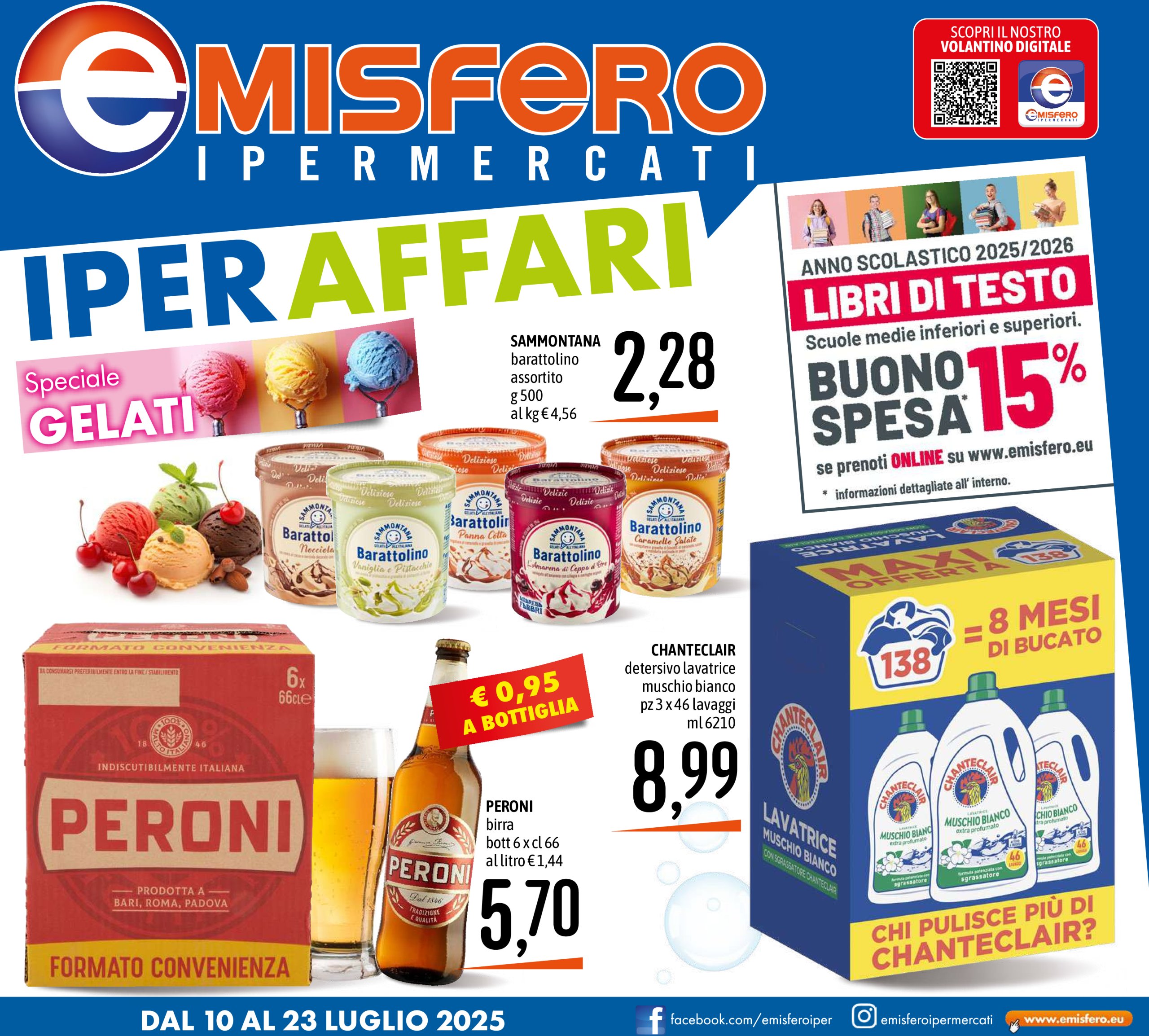 emisfero - Volantino Emisfero valido dal 10/07 al 23/07