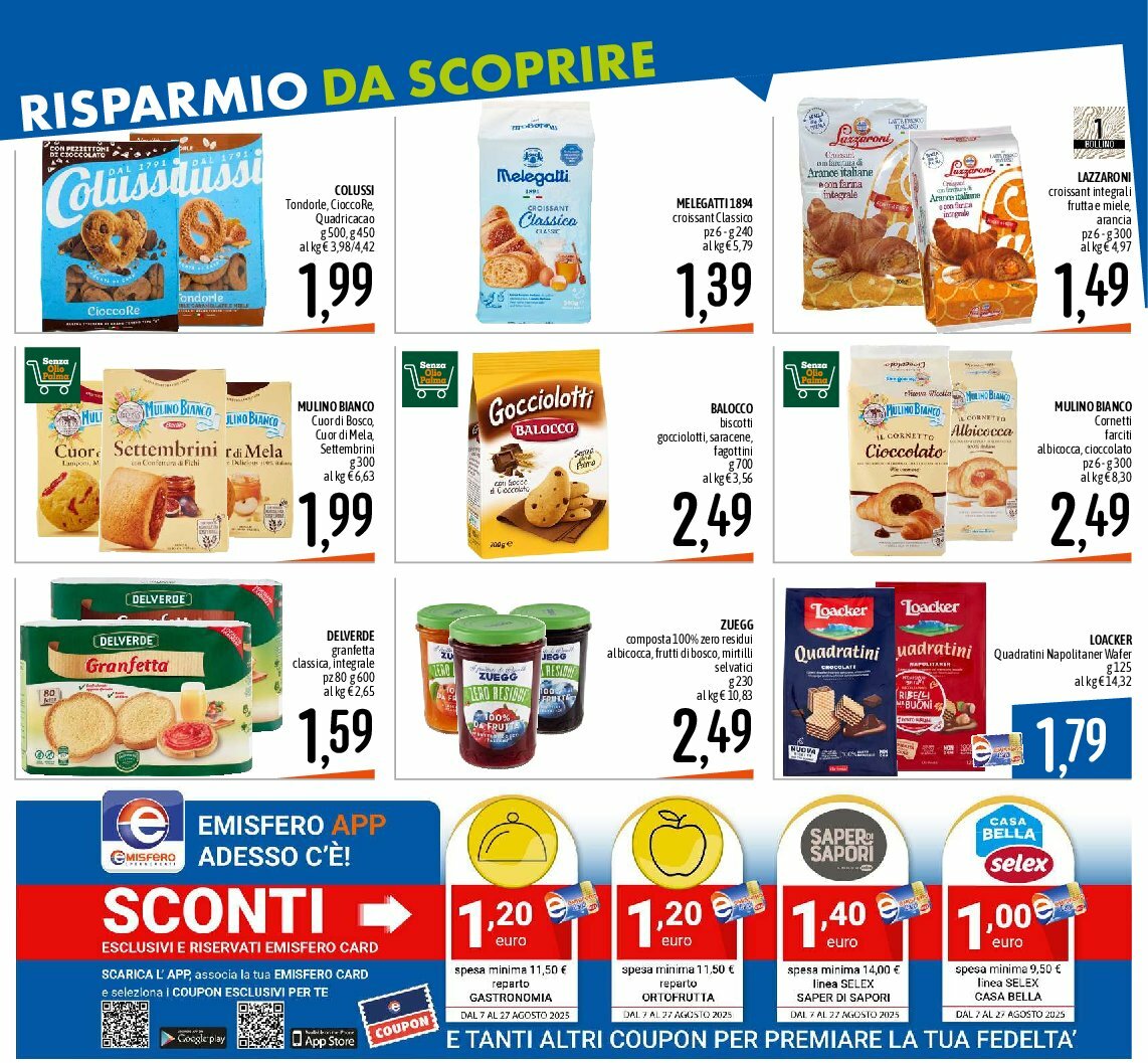 emisfero - Volantino Emisfero valido dal 07/08 al 27/08 - page: 4