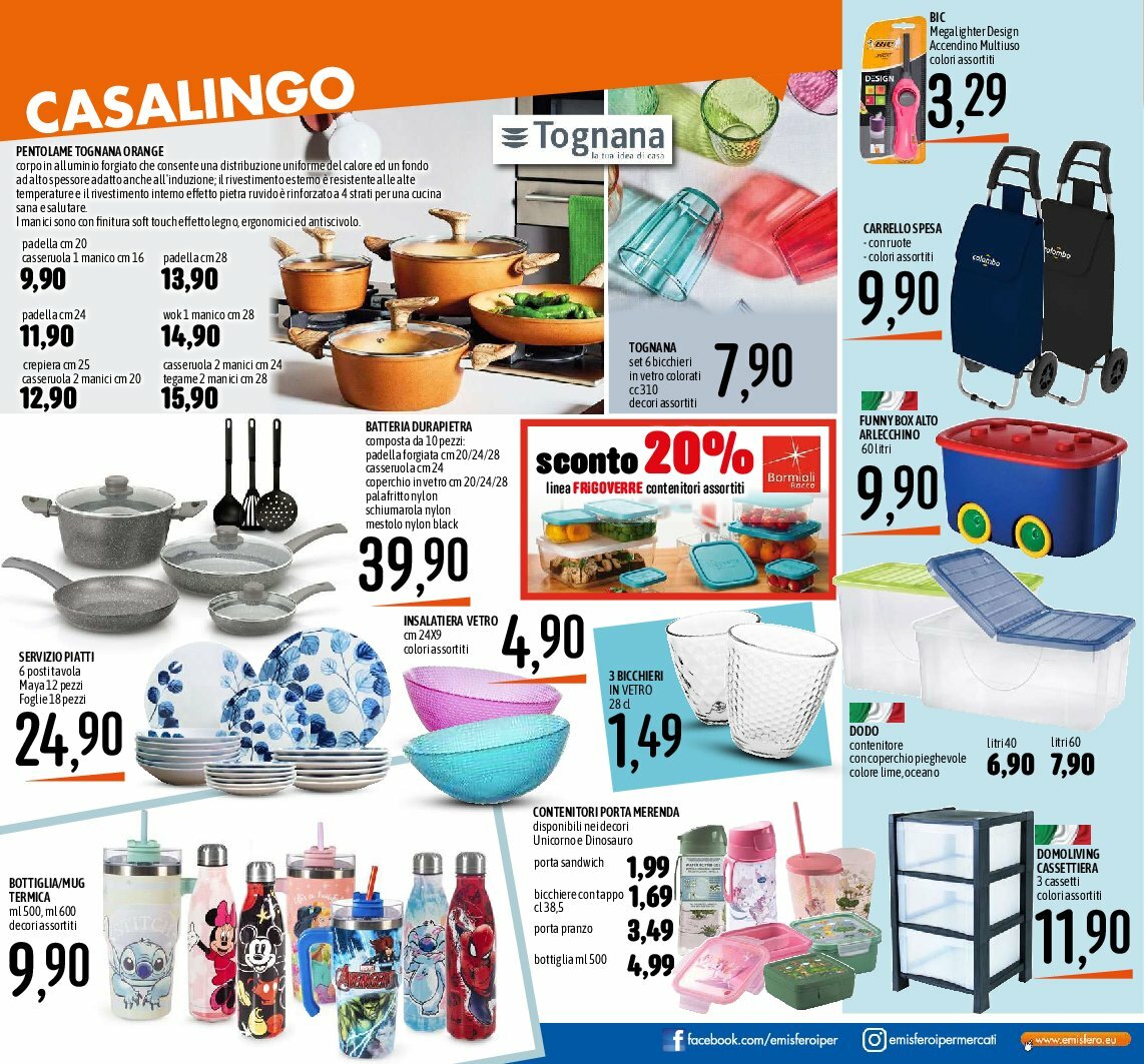 emisfero - Volantino Emisfero valido dal 07/08 al 27/08 - page: 21