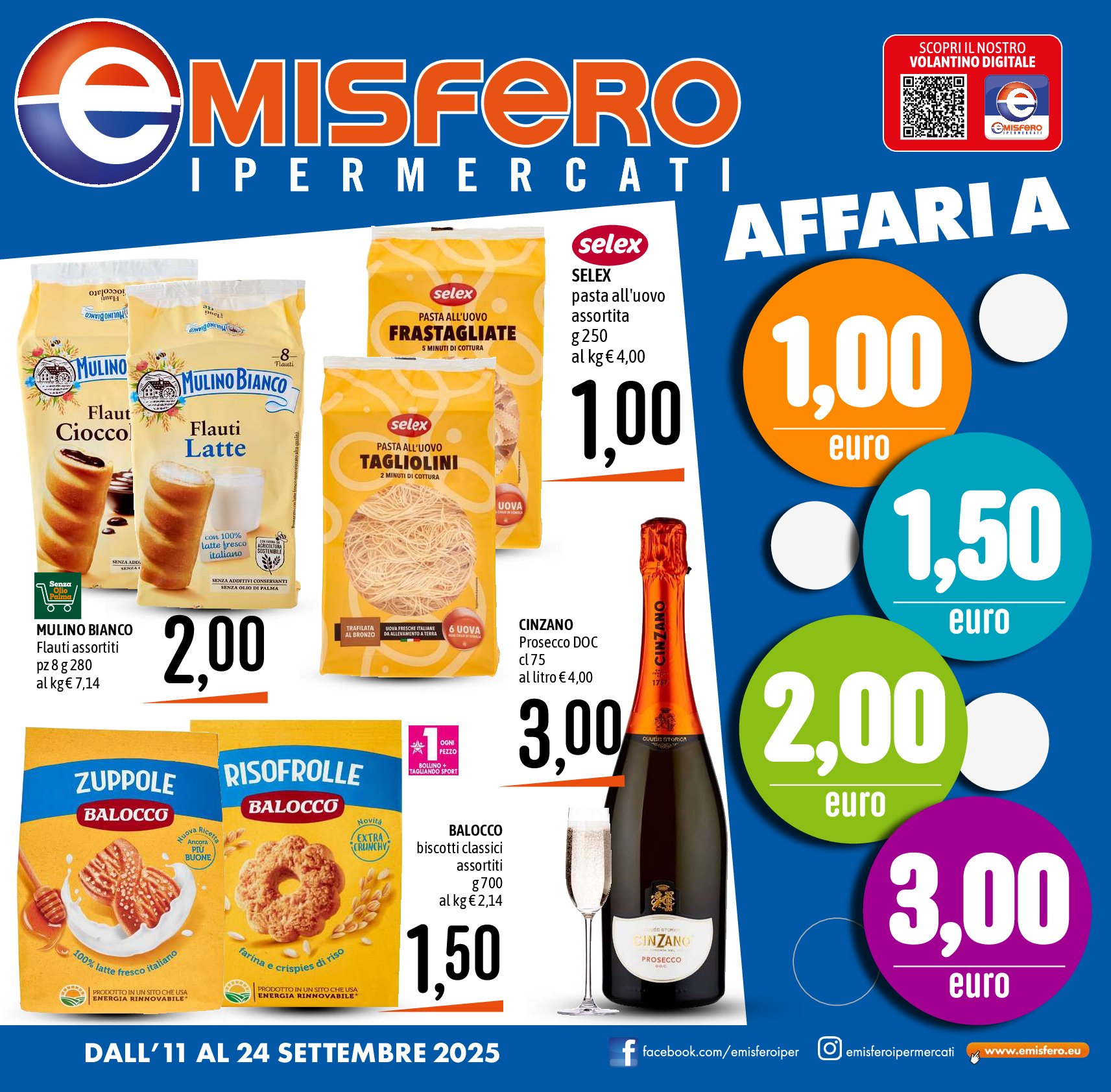 emisfero - Volantino Emisfero valido dal 11/09 al 24/09