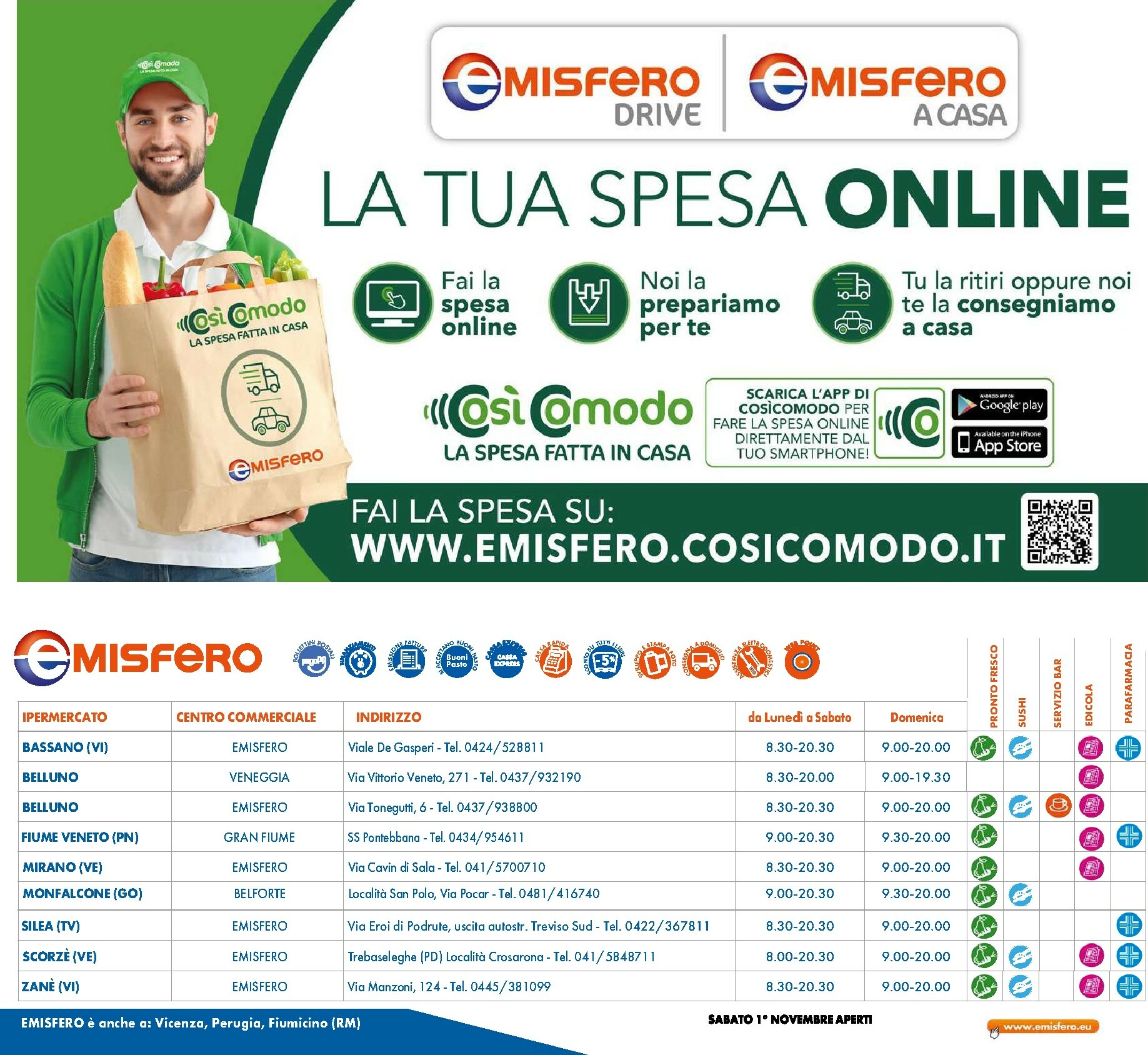 emisfero - Volantino Emisfero valido dal 30/10 al 12/11 - page: 28