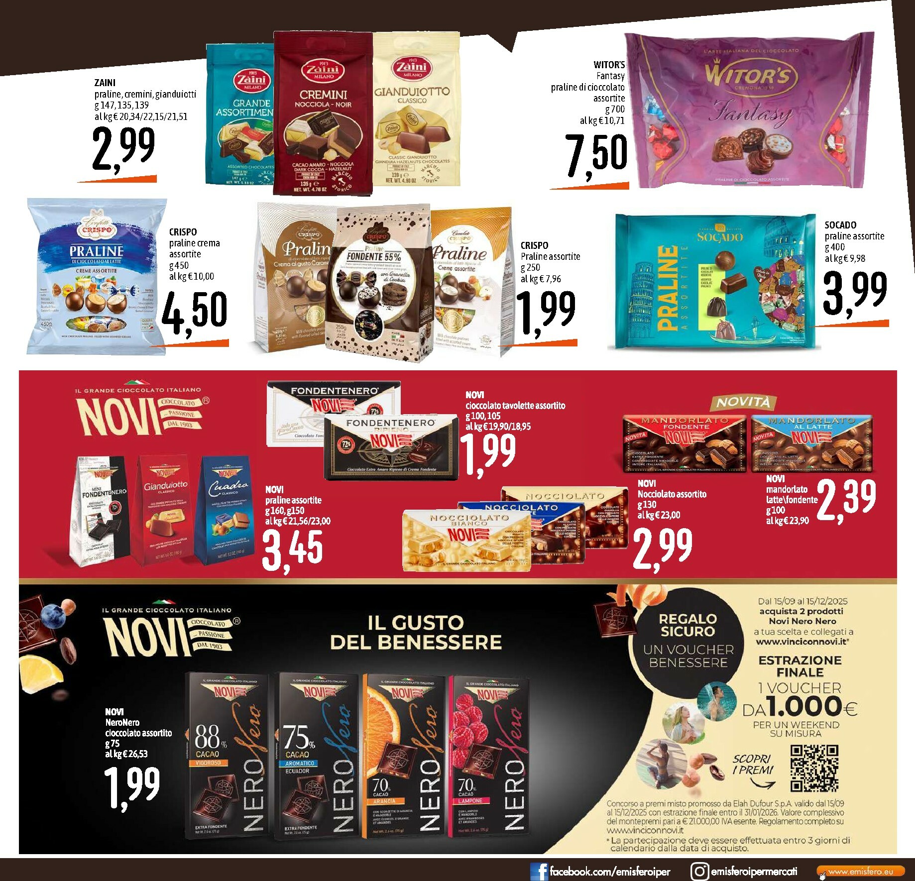 emisfero - Volantino Emisfero valido dal 13/11 al 26/11 - page: 21