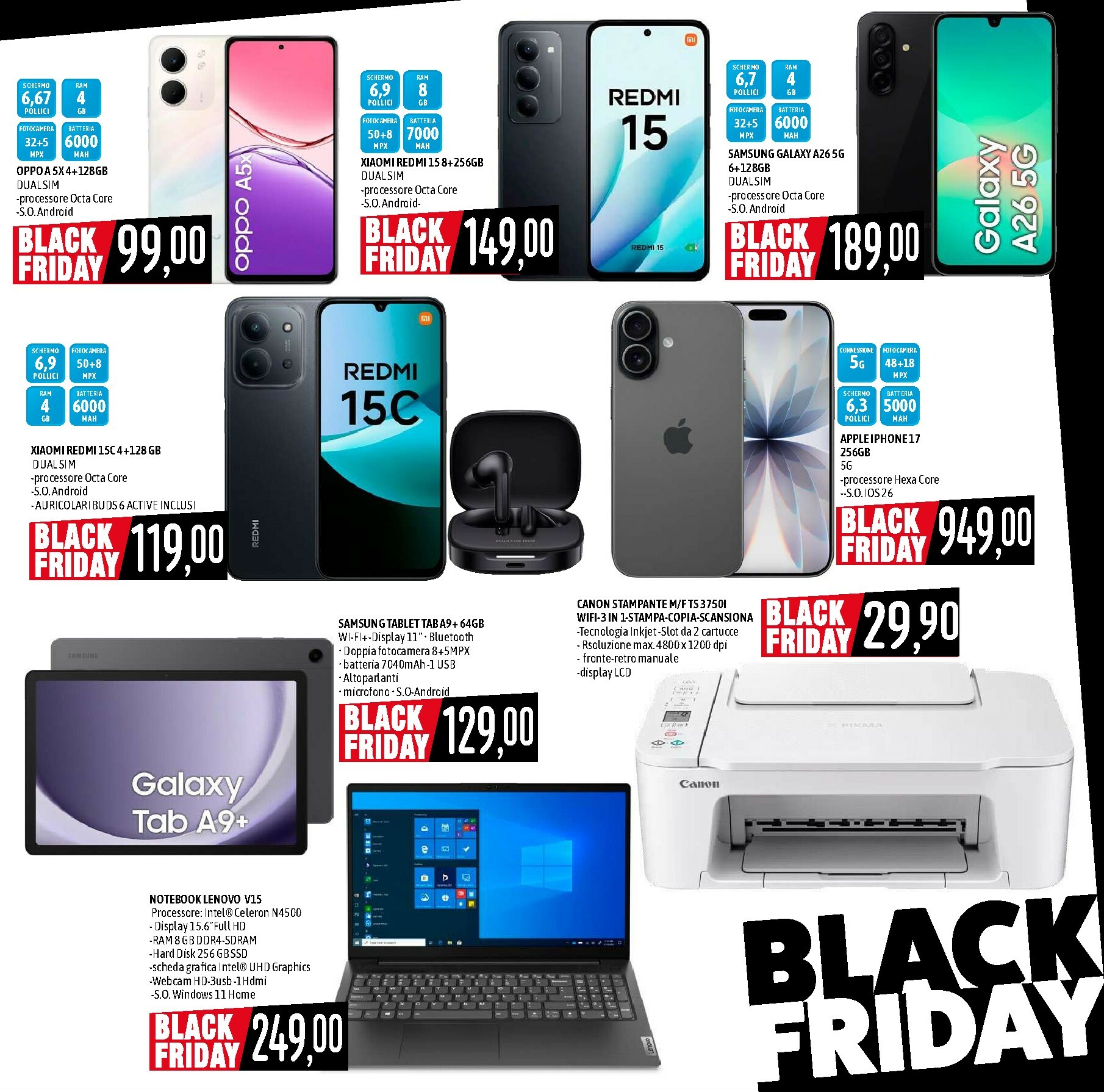 emisfero - Volantino Emisfero - BLACK FRIDAY valido dal 20/11 al 30/11 - page: 3