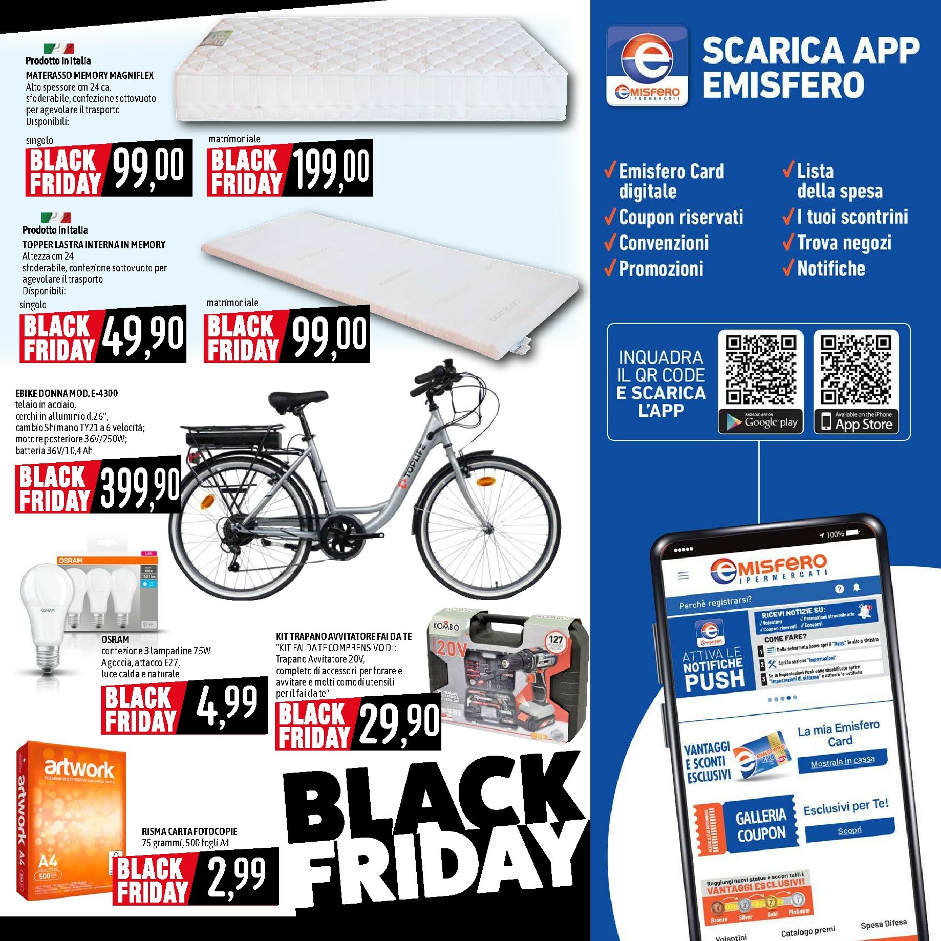 emisfero - Volantino Emisfero - BLACK FRIDAY valido dal 20/11 al 30/11 - page: 7