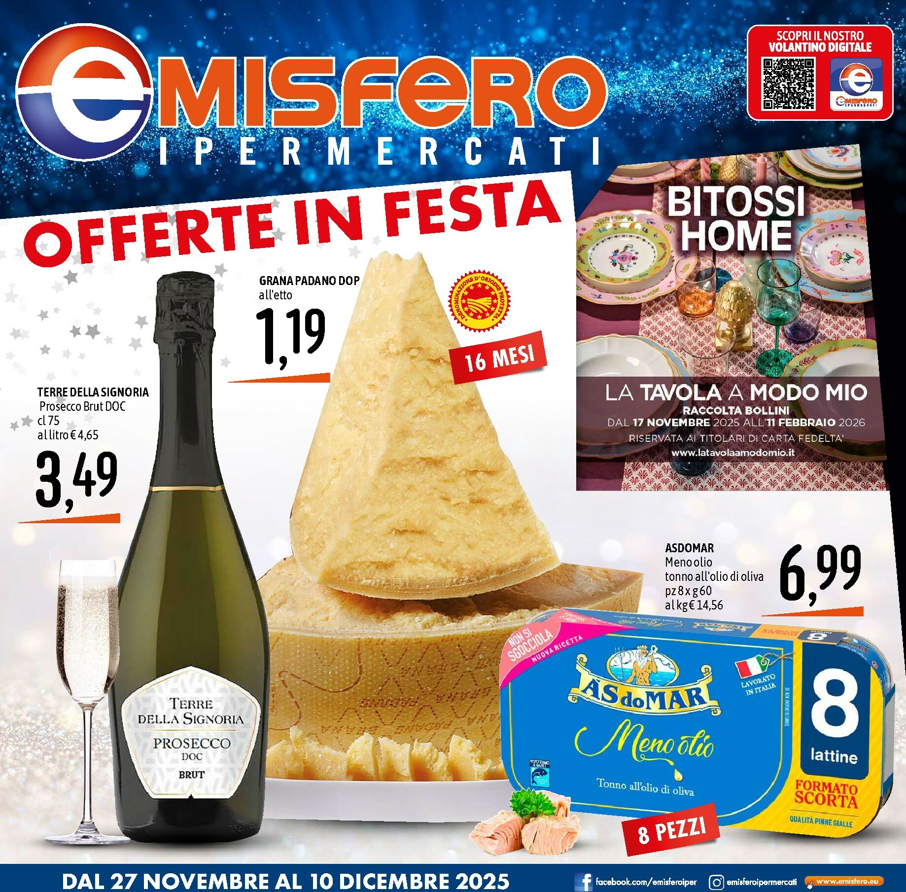 emisfero - Volantino Emisfero valido dal 27/11 al 10/12 - page: 1