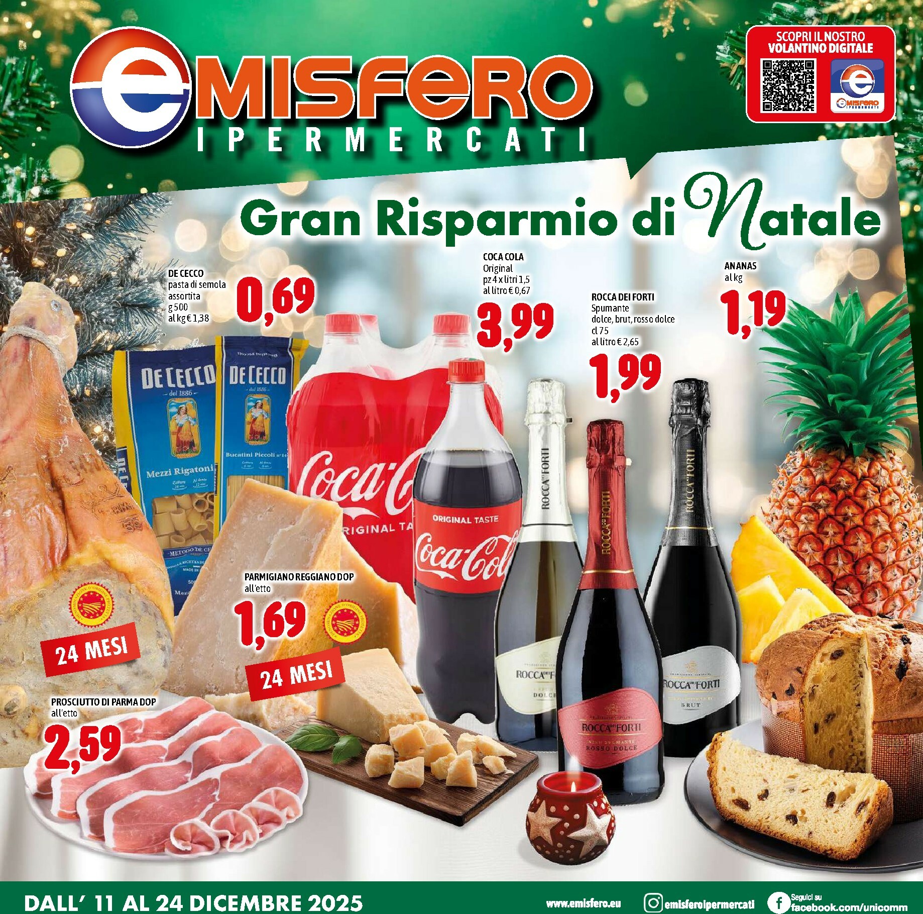 emisfero - Volantino Emisfero valido dal 11/12 al 24/12