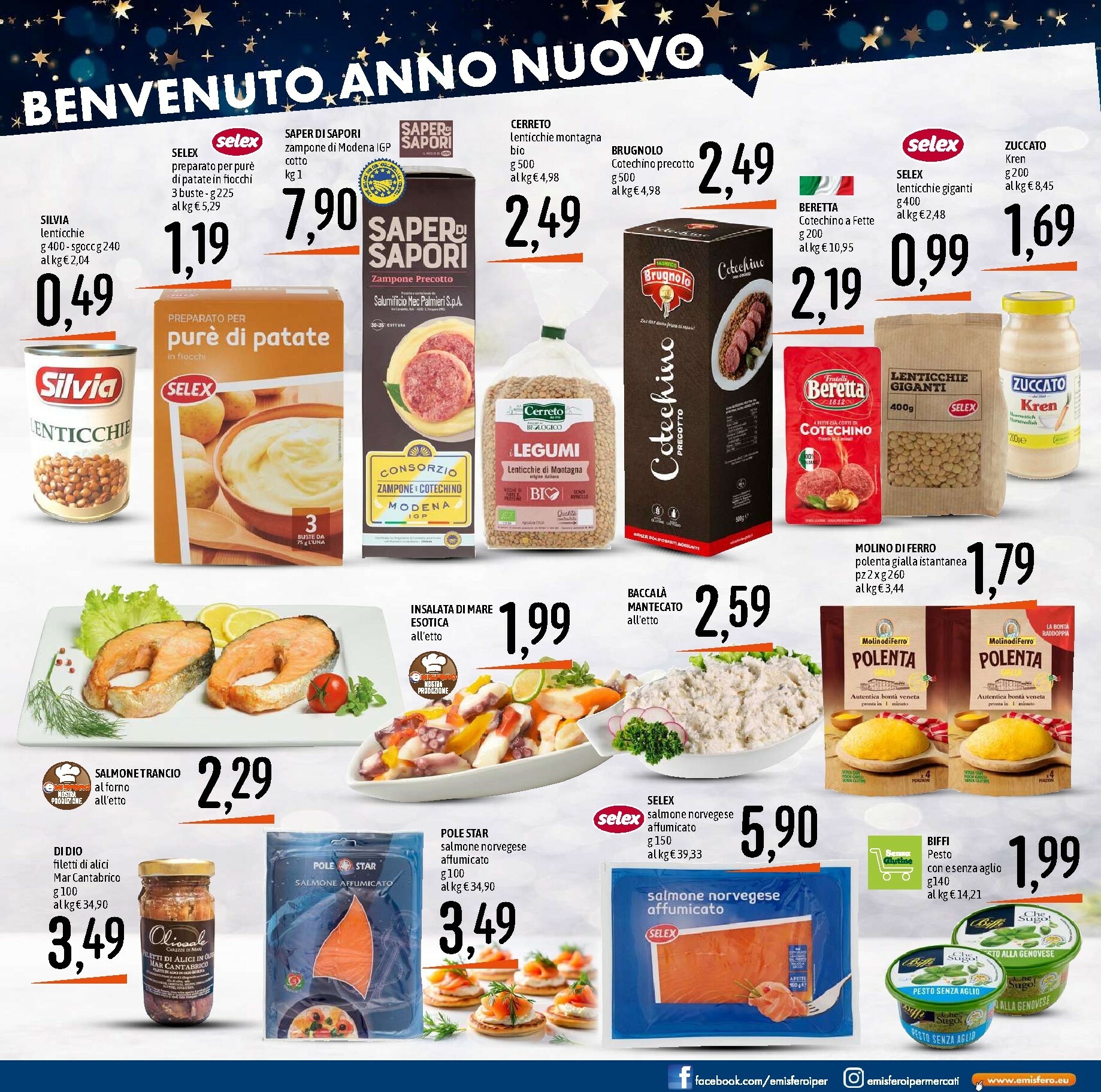 emisfero - Volantino Emisfero valido dal 28/12 al 07/01 - page: 3