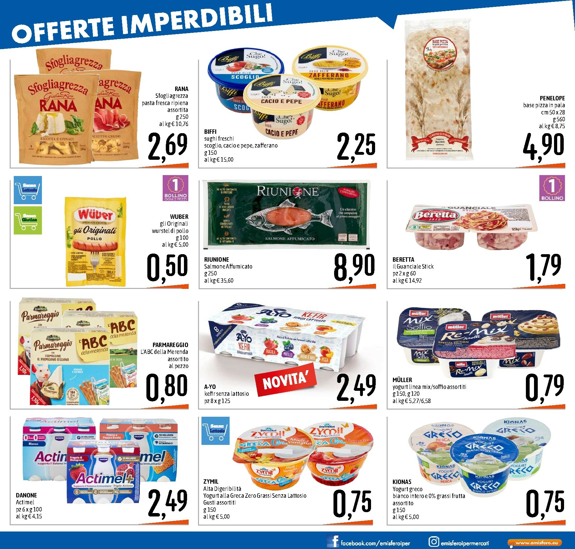 emisfero - Volantino Emisfero valido dal 22/01 al 01/02 - page: 17
