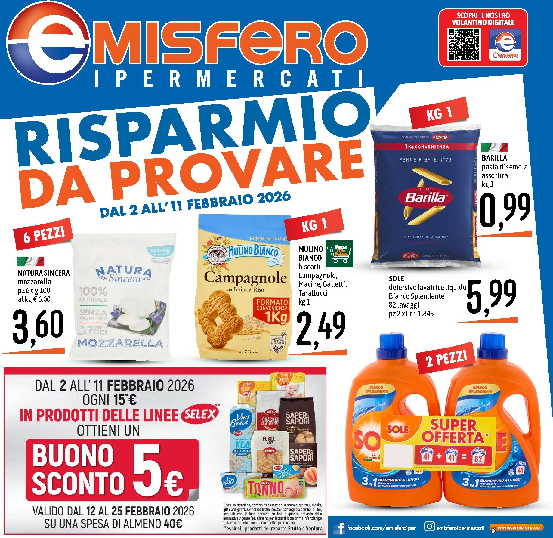 emisfero - Volantino Emisfero valido dal 02/02/2026 al 11/02/2026 - page: 1